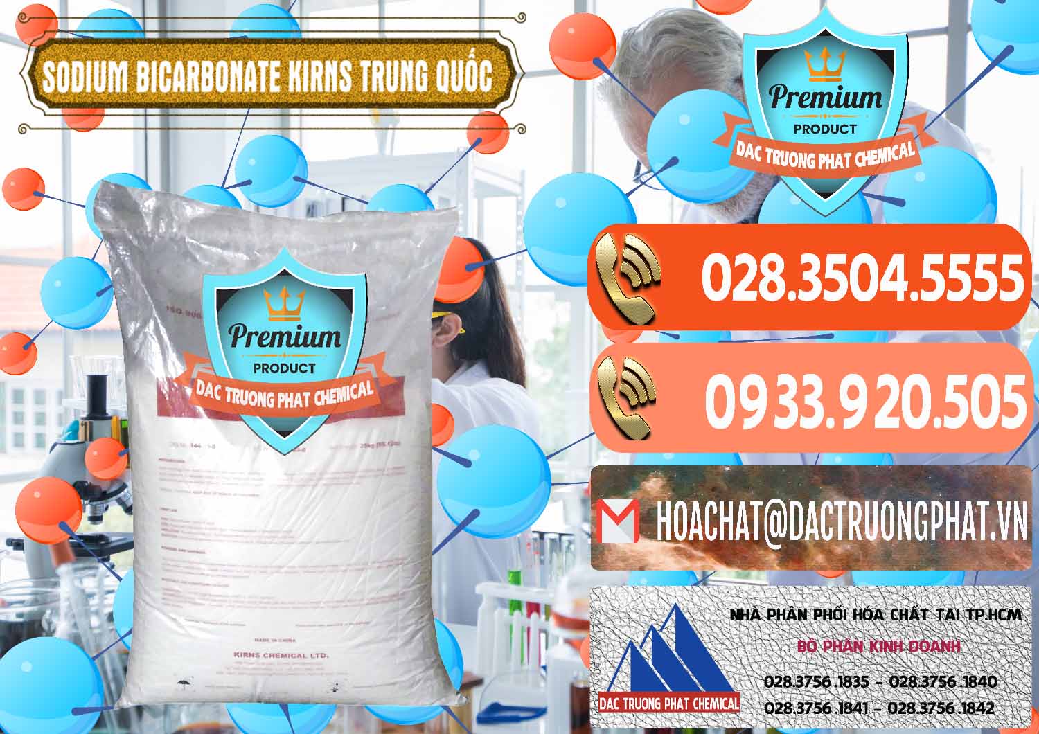 Cty chuyên bán & phân phối Sodium Bicarbonate – Bicar NaHCO3 Food Grade Kirns Trung Quốc - 0217 - Đơn vị chuyên kinh doanh ( cung cấp ) hóa chất tại TP.HCM - hoachatmientay.com
