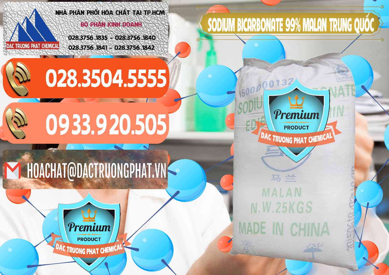 Cung cấp _ bán Sodium Bicarbonate – Bicar NaHCO3 Malan Trung Quốc China - 0218 - Nơi chuyên phân phối và bán hóa chất tại TP.HCM - hoachatmientay.com