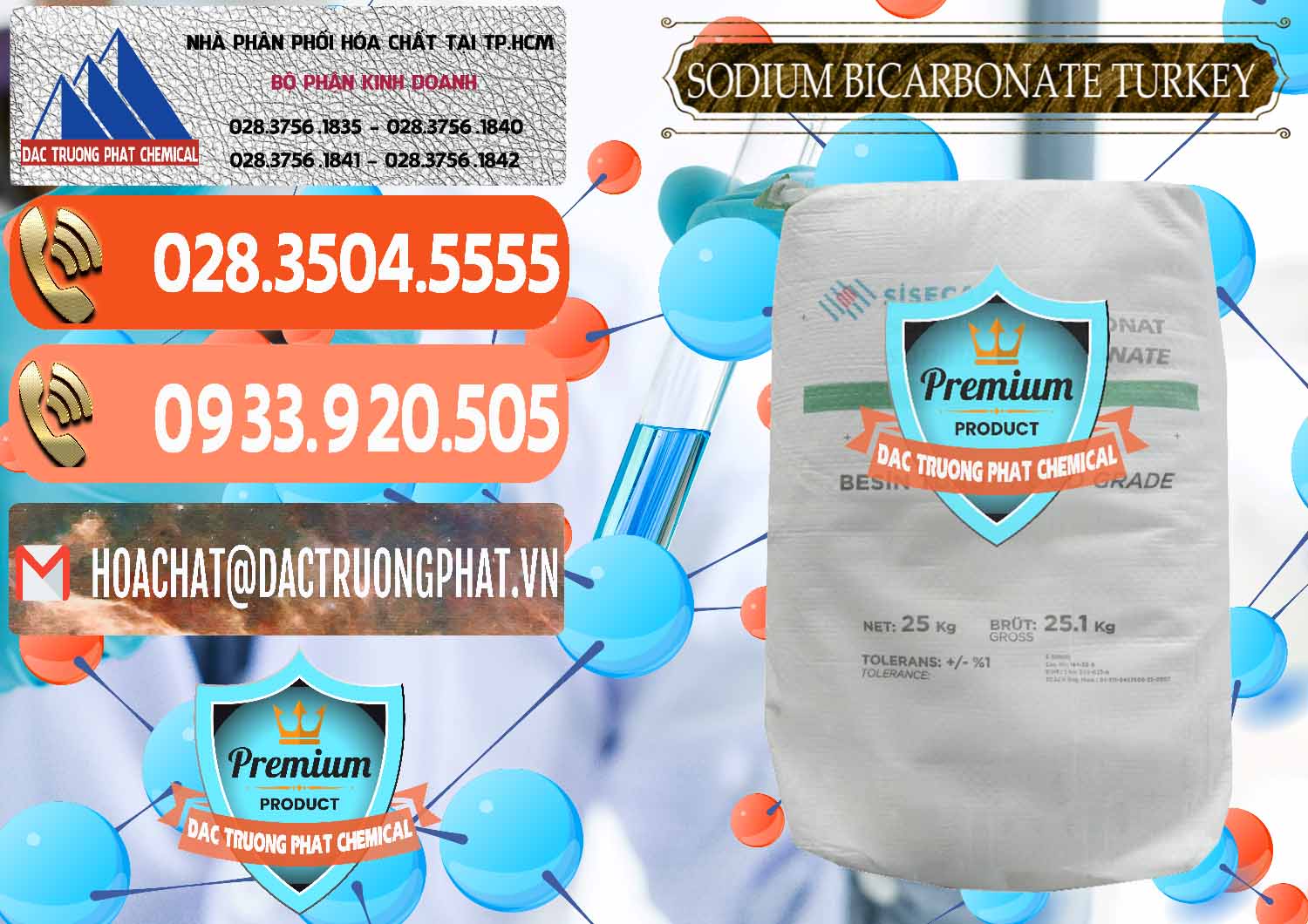 Nhập khẩu - bán Sodium Bicarbonate – Bicar NaHCO3 Food Grade Thổ Nhĩ Kỳ Turkey - 0219 - Chuyên kinh doanh _ cung cấp hóa chất tại TP.HCM - hoachatmientay.com
