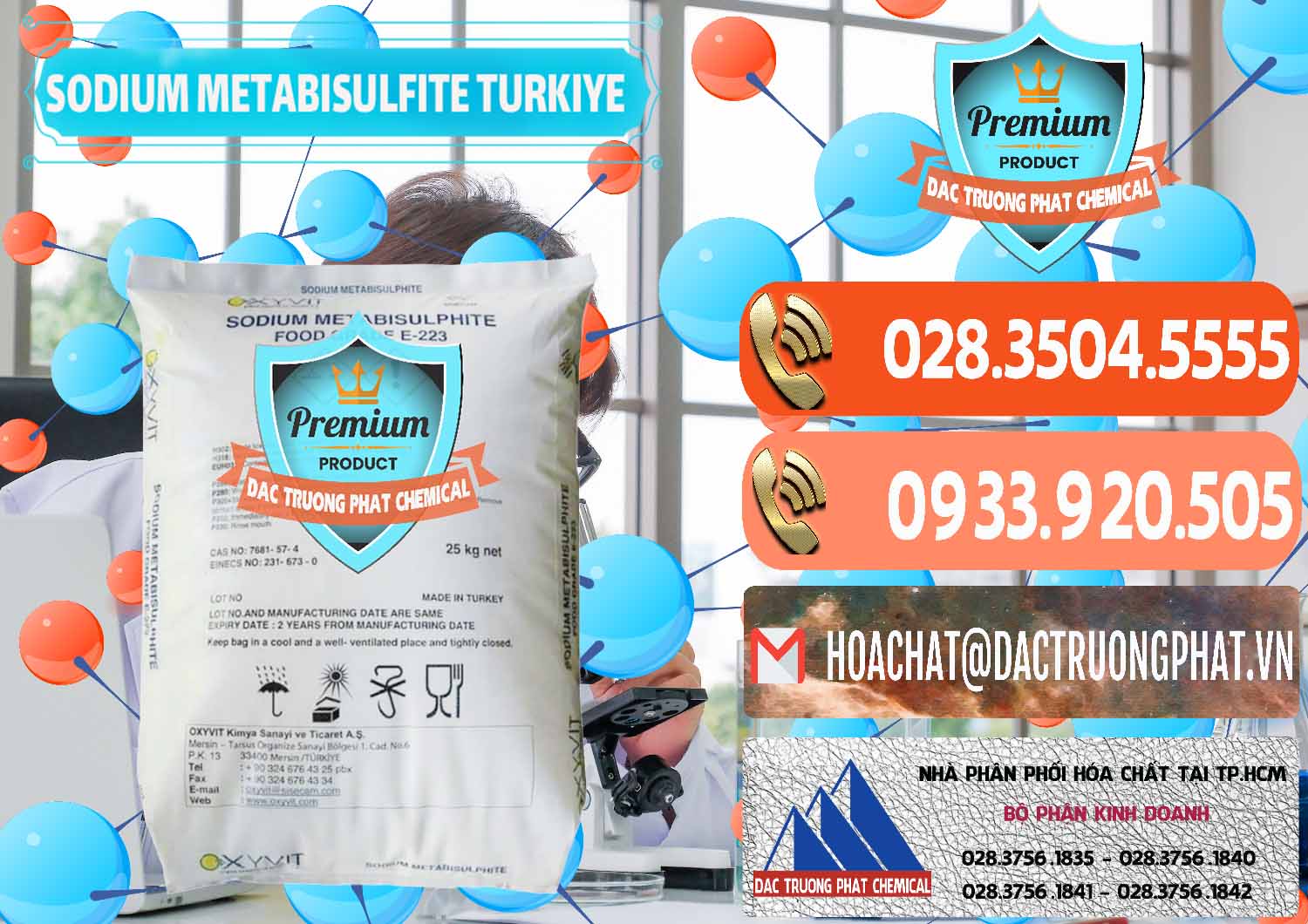 Cty cung ứng _ bán Sodium Metabisulfite - NA2S2O5 Food Grade E-223 Thổ Nhĩ Kỳ Turkey - 0413 - Nhà cung cấp ( phân phối ) hóa chất tại TP.HCM - hoachatmientay.com