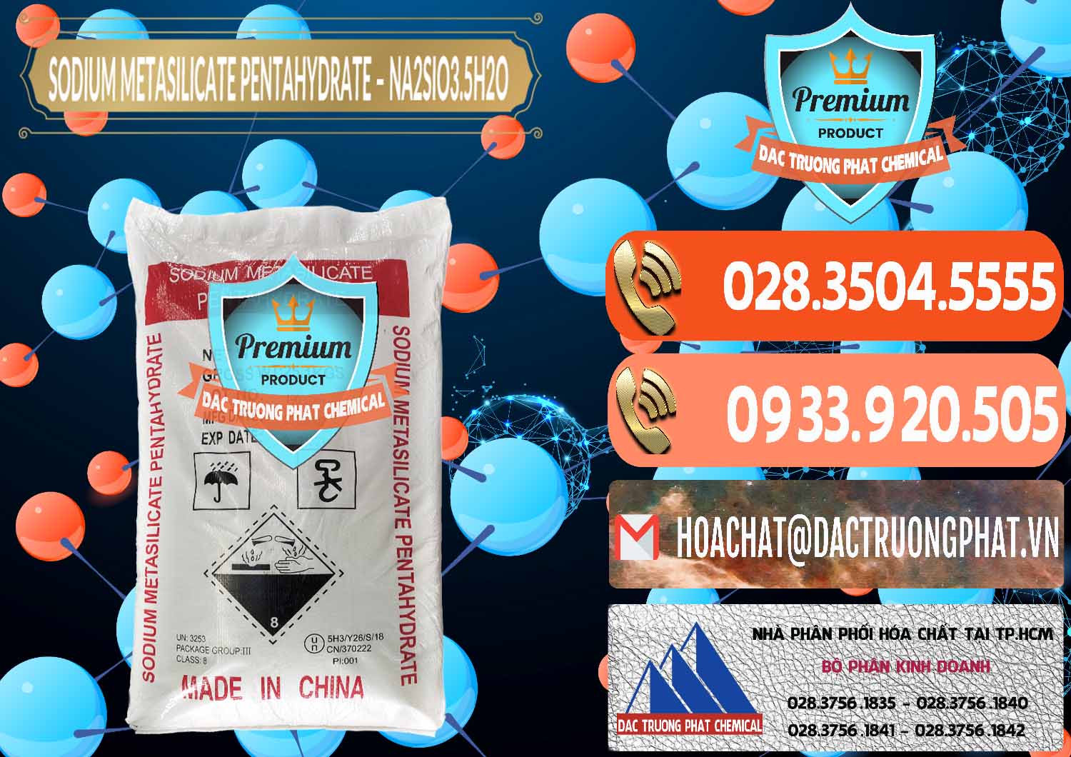 Nơi bán - cung ứng Sodium Metasilicate Pentahydrate – Silicate Bột Trung Quốc China - 0147 - Kinh doanh ( cung cấp ) hóa chất tại TP.HCM - hoachatmientay.com