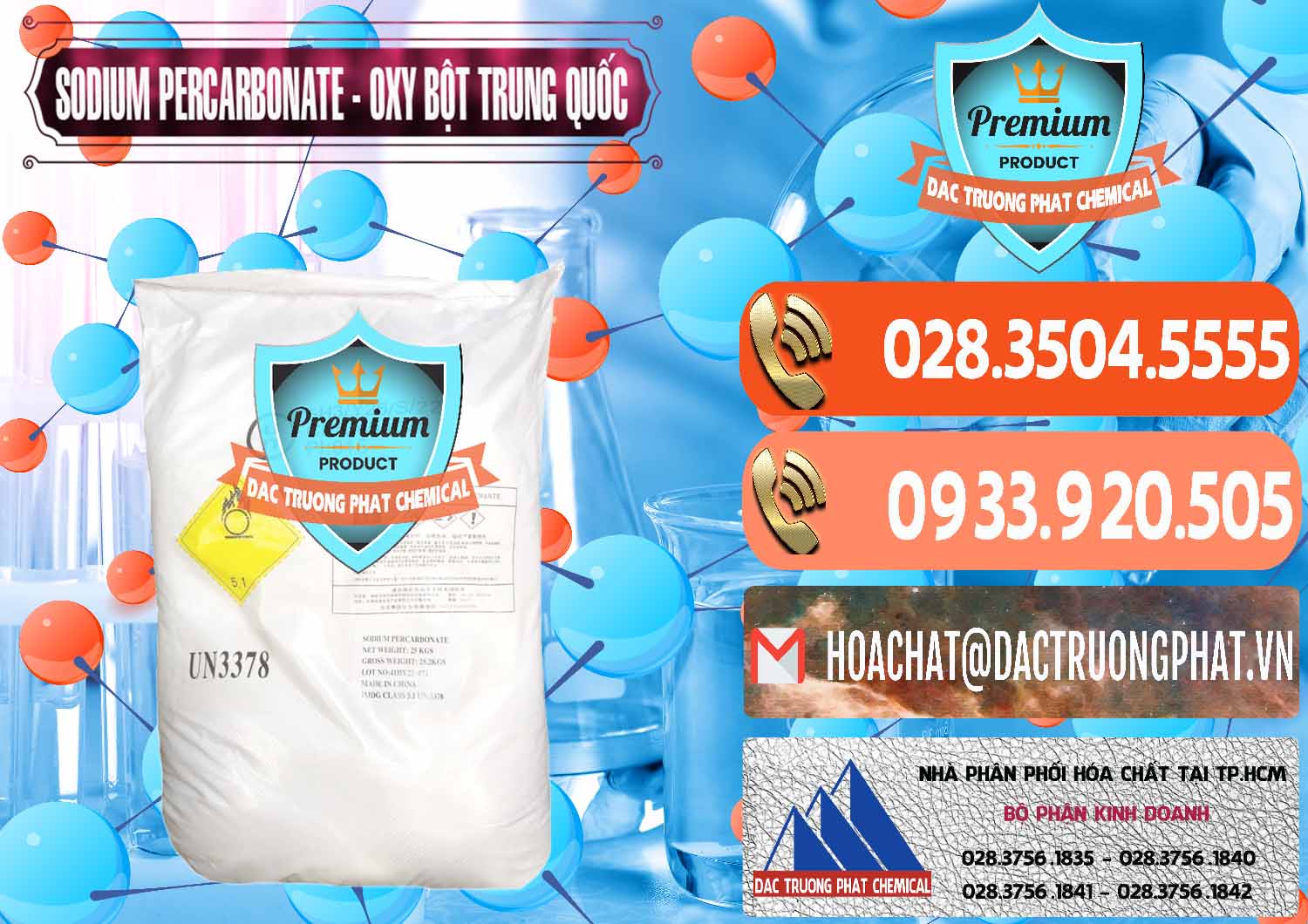Cty cung ứng & bán Sodium Percarbonate Dạng Bột Trung Quốc China - 0390 - Nhà nhập khẩu & cung cấp hóa chất tại TP.HCM - hoachatmientay.com