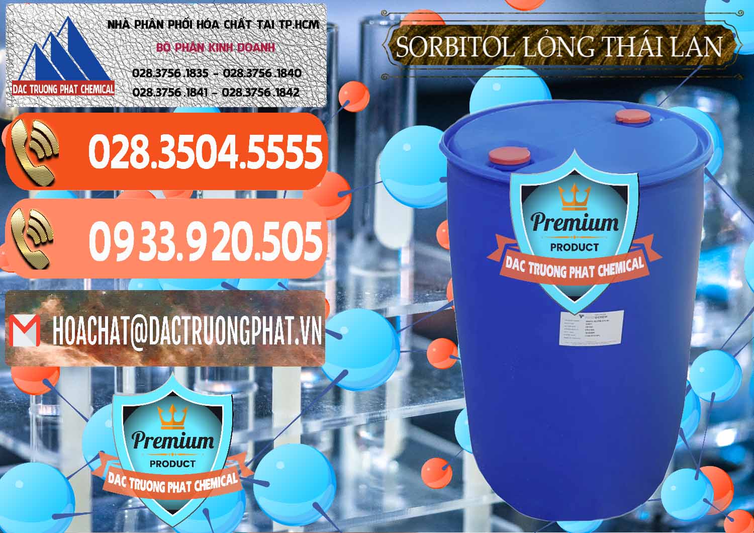 Công ty bán ( phân phối ) Sorbitol - C6H14O6 Lỏng 70% Food Grade Thái Lan Thailand - 0341 - Nhà nhập khẩu ( cung cấp ) hóa chất tại TP.HCM - hoachatmientay.com