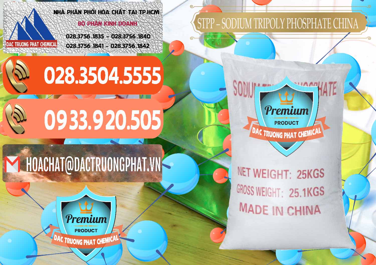 Cty bán ( phân phối ) Sodium Tripoly Phosphate - STPP 96% Chữ Đỏ Trung Quốc China - 0155 - Phân phối - nhập khẩu hóa chất tại TP.HCM - hoachatmientay.com