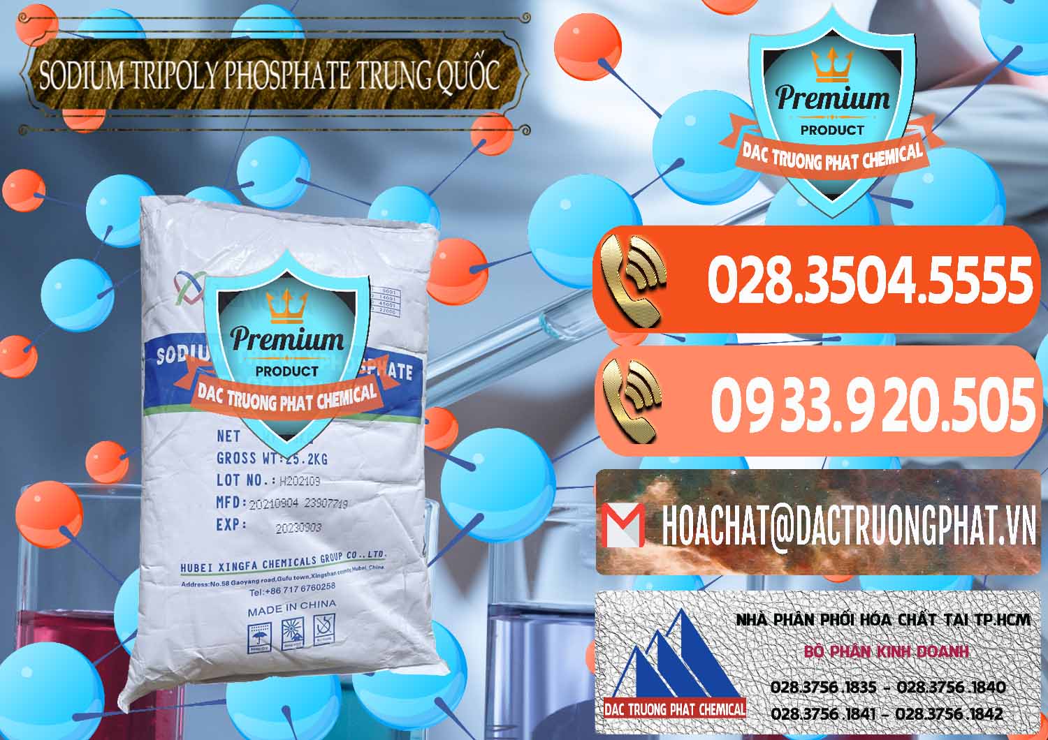 Nơi chuyên cung cấp & bán Sodium Tripoly Phosphate - STPP 96% Xingfa Trung Quốc China - 0433 - Chuyên bán - phân phối hóa chất tại TP.HCM - hoachatmientay.com