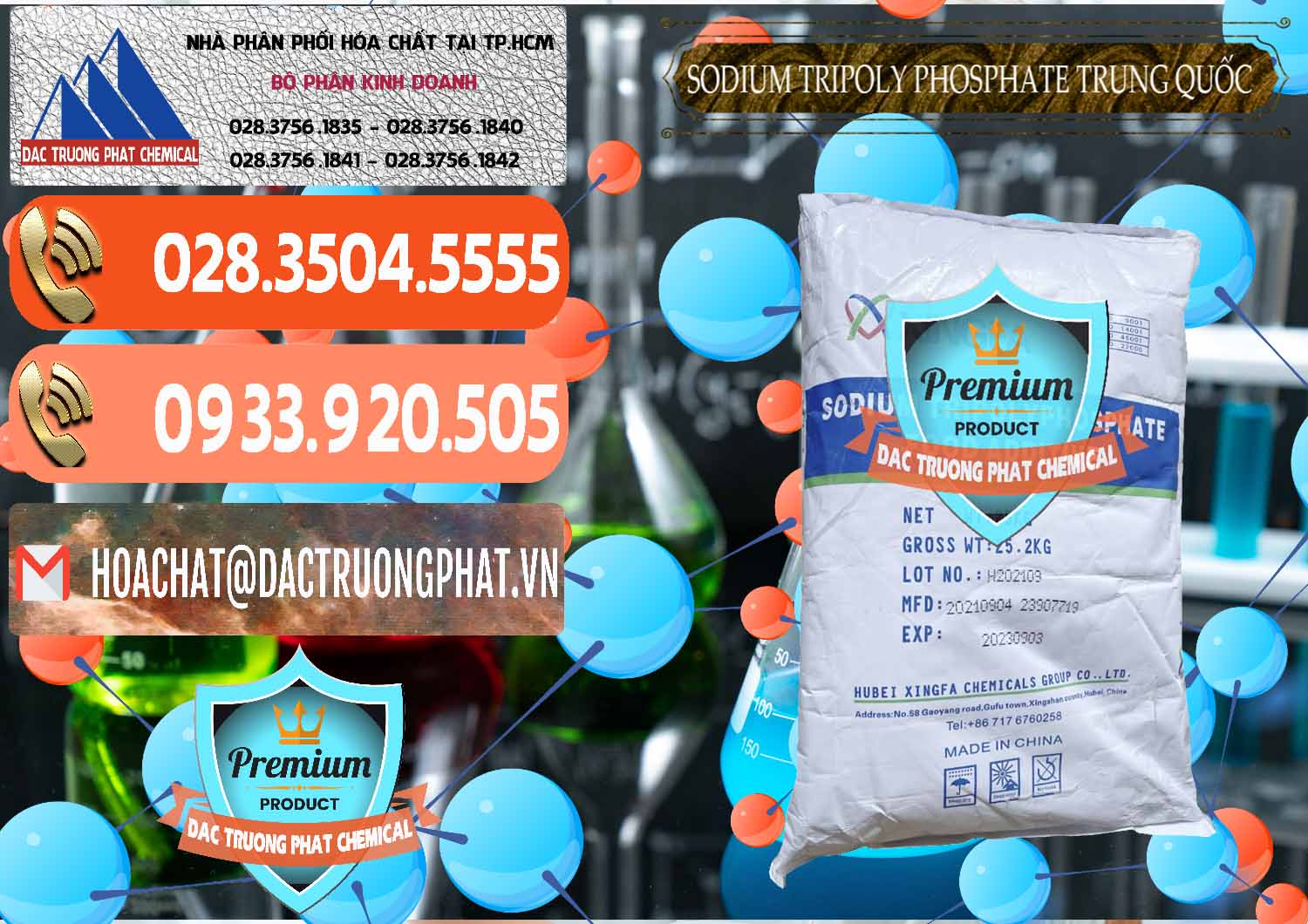 Đơn vị chuyên kinh doanh ( bán ) Sodium Tripoly Phosphate - STPP 96% Xingfa Trung Quốc China - 0433 - Chuyên cung cấp ( bán ) hóa chất tại TP.HCM - hoachatmientay.com