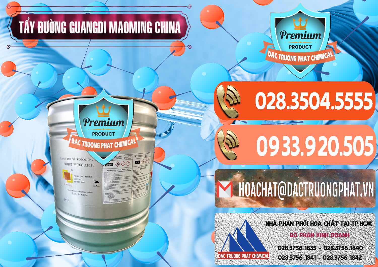Cty cung cấp và bán Tẩy Đường - NA2S2O4 Guangdi Maoming Thùng Xám Trung Quốc China - 0402 - Chuyên nhập khẩu - phân phối hóa chất tại TP.HCM - hoachatmientay.com
