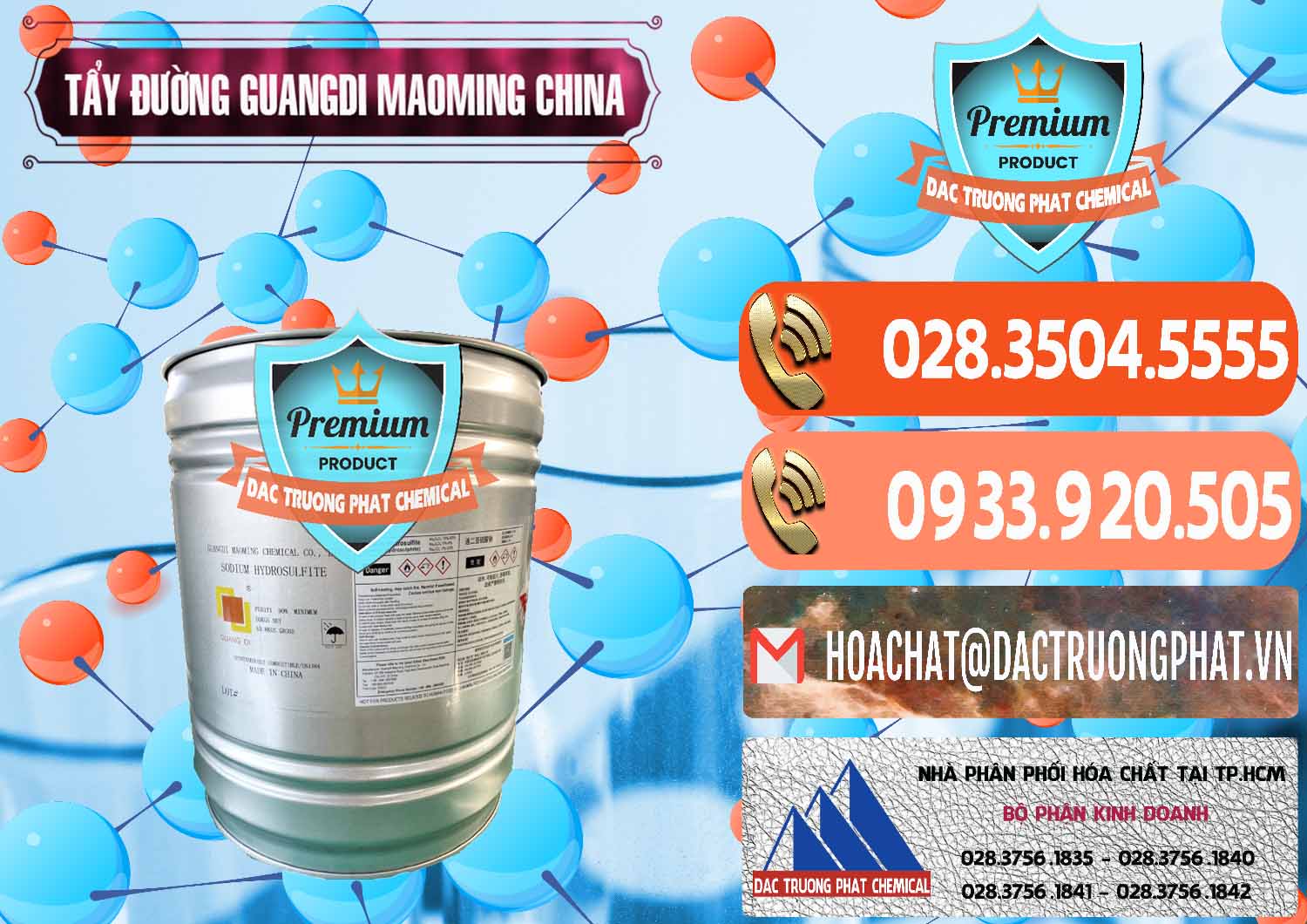Nhà nhập khẩu _ bán Tẩy Đường - NA2S2O4 Guangdi Maoming Thùng Xám Trung Quốc China - 0402 - Đơn vị cung cấp và phân phối hóa chất tại TP.HCM - hoachatmientay.com