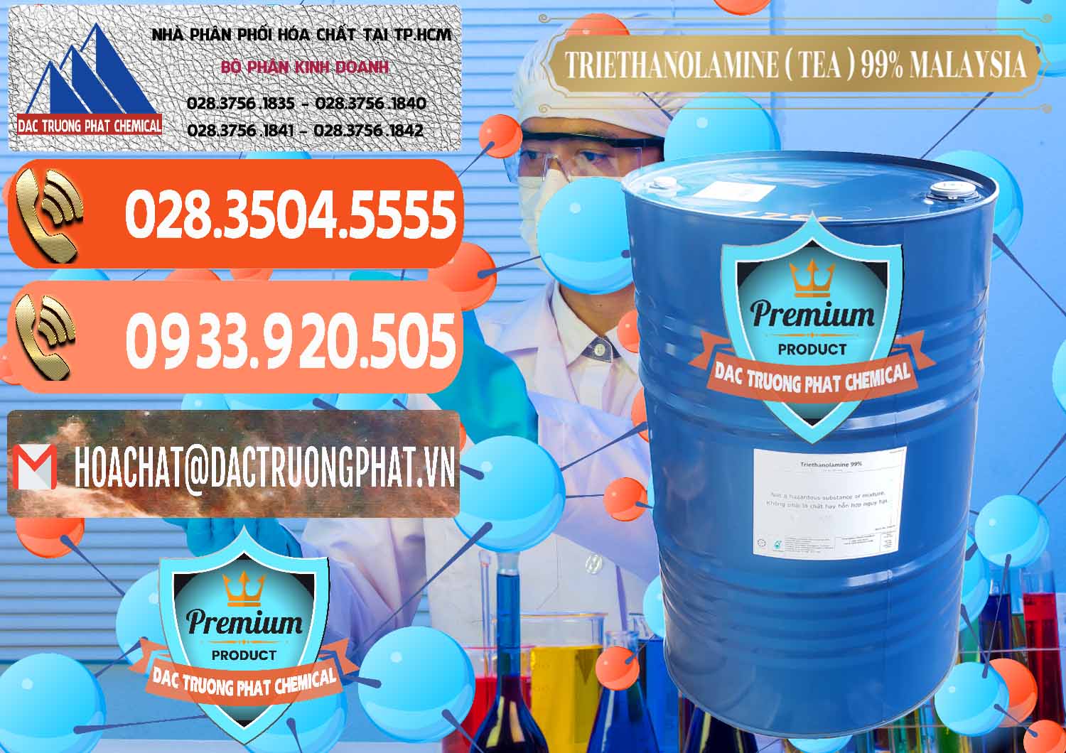 Công ty cung ứng và bán TEA - Triethanolamine 99% Mã Lai Malaysia - 0323 - Công ty cung cấp _ nhập khẩu hóa chất tại TP.HCM - hoachatmientay.com