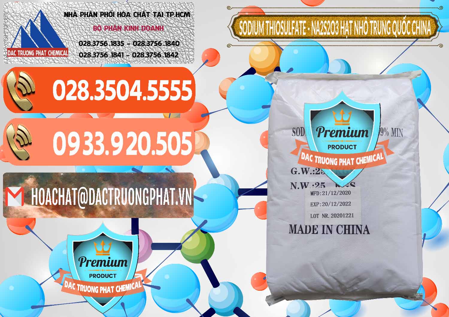 Phân phối - bán Sodium Thiosulfate - NA2S2O3 Hạt Nhỏ Trung Quốc China - 0204 - Nơi bán & cung cấp hóa chất tại TP.HCM - hoachatmientay.com