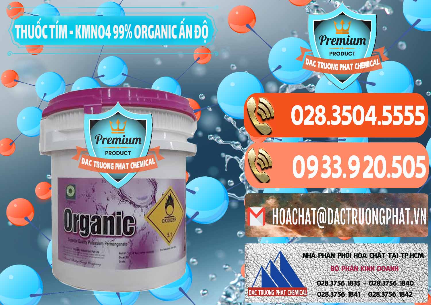 Công ty chuyên cung ứng _ bán Thuốc Tím - KMNO4 99% Organic Ấn Độ India - 0216 - Chuyên cung ứng ( phân phối ) hóa chất tại TP.HCM - hoachatmientay.com