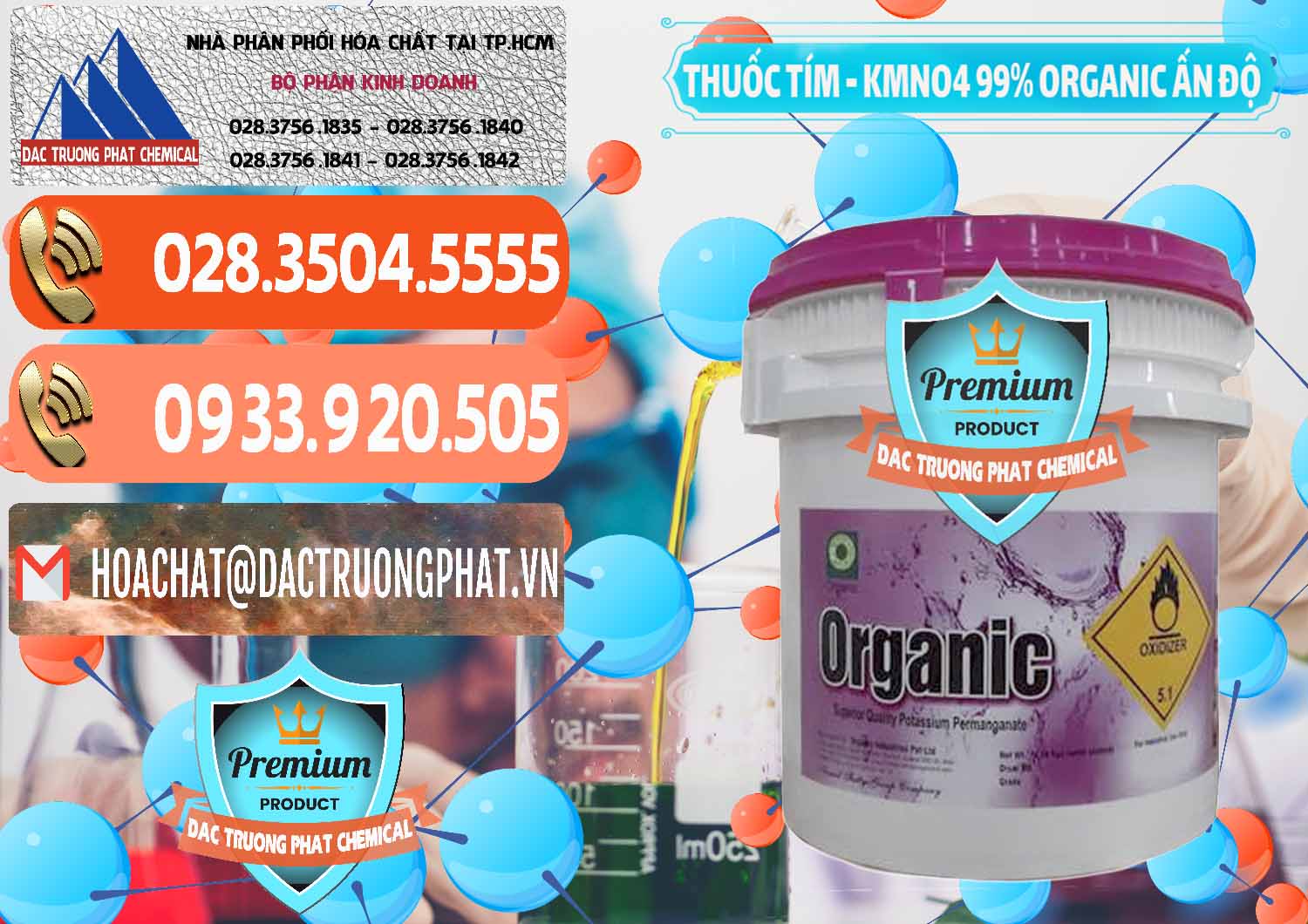 Nơi cung cấp - bán Thuốc Tím - KMNO4 99% Organic Ấn Độ India - 0216 - Nơi bán và cung cấp hóa chất tại TP.HCM - hoachatmientay.com