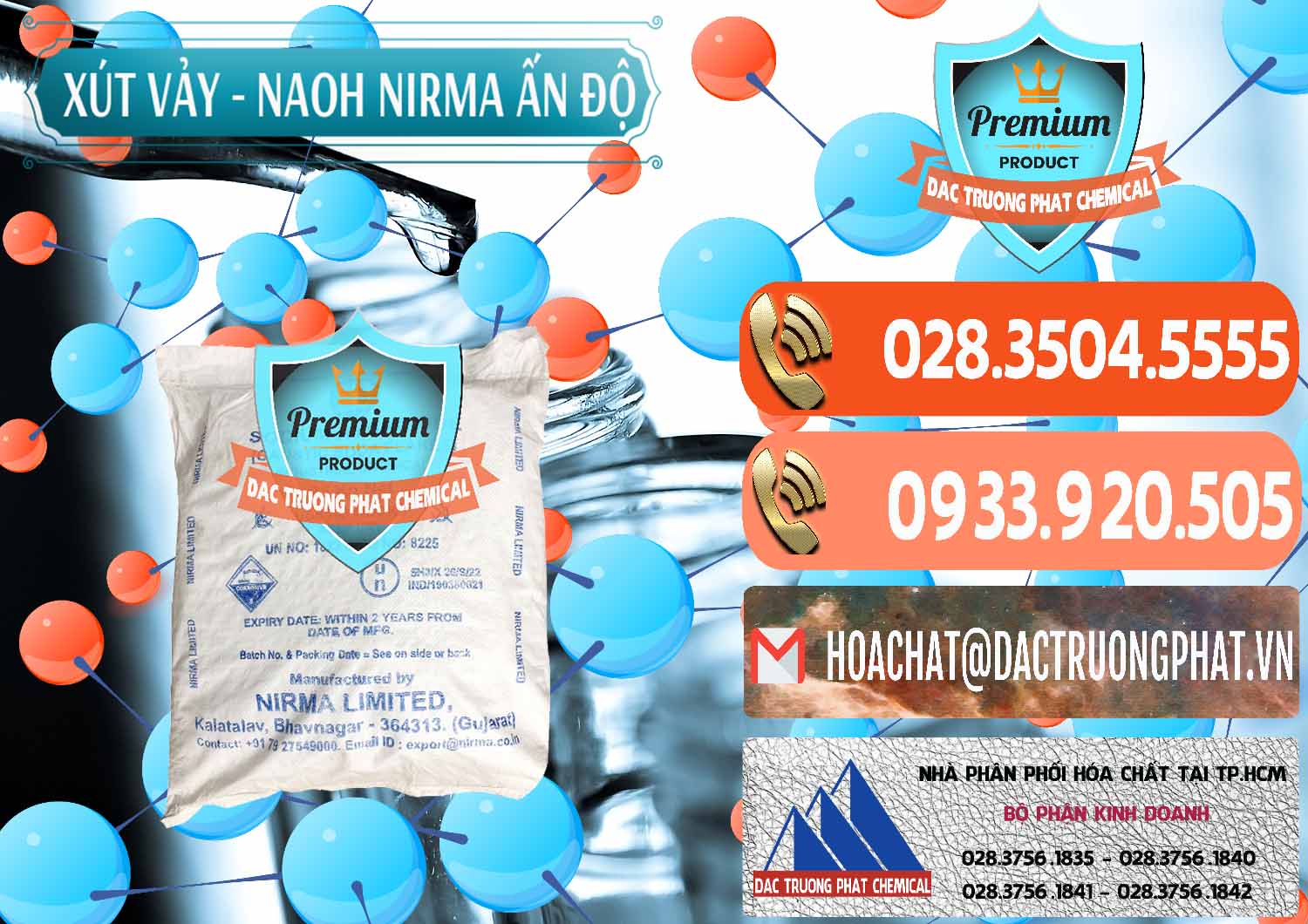 Công ty bán _ cung cấp Xút Vảy - NaOH Vảy Nirma Ấn Độ India - 0371 - Phân phối - cung cấp hóa chất tại TP.HCM - hoachatmientay.com
