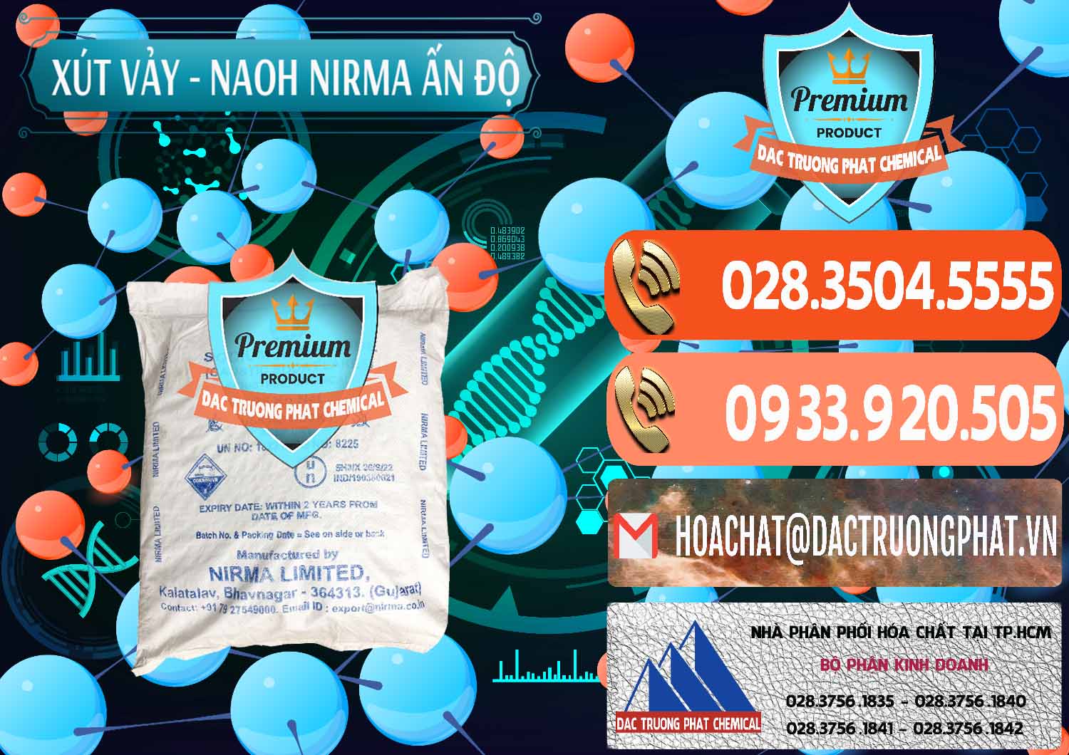 Công ty chuyên kinh doanh & bán Xút Vảy - NaOH Vảy Nirma Ấn Độ India - 0371 - Nơi phân phối _ cung cấp hóa chất tại TP.HCM - hoachatmientay.com
