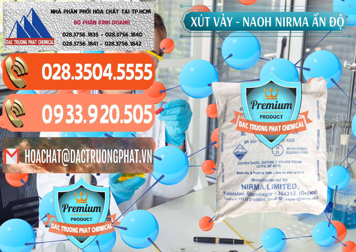 Công ty chuyên cung cấp - bán Xút Vảy - NaOH Vảy Nirma Ấn Độ India - 0371 - Công ty chuyên phân phối - bán hóa chất tại TP.HCM - hoachatmientay.com