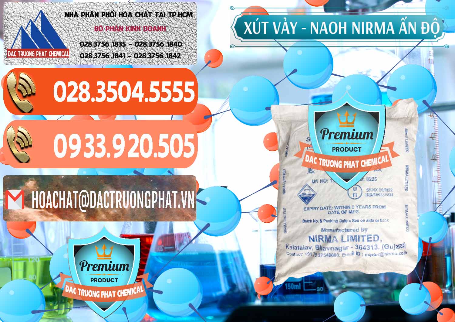Chuyên nhập khẩu ( bán ) Xút Vảy - NaOH Vảy Nirma Ấn Độ India - 0371 - Chuyên bán _ cung cấp hóa chất tại TP.HCM - hoachatmientay.com