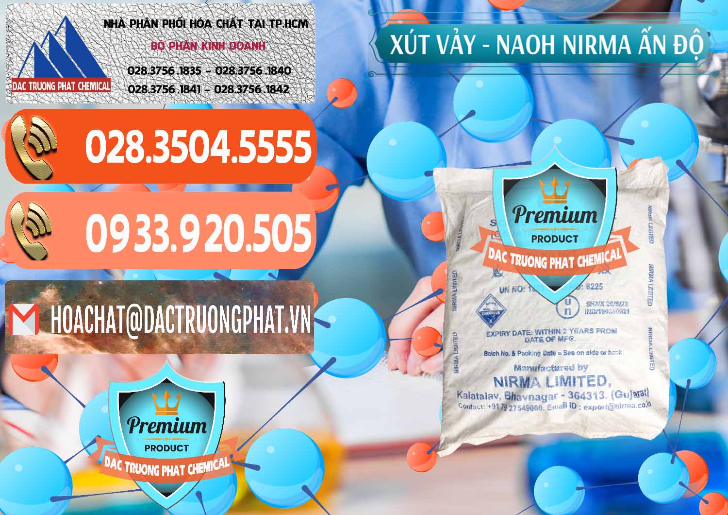 Công ty bán & cung ứng Xút Vảy - NaOH Vảy Nirma Ấn Độ India - 0371 - Công ty cung cấp & bán hóa chất tại TP.HCM - hoachatmientay.com