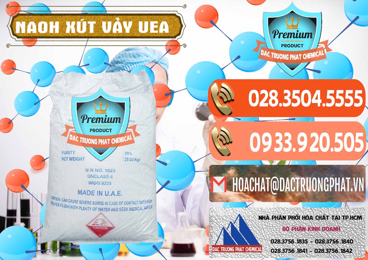 Công ty phân phối ( bán ) Xút Vảy - NaOH Vảy UAE Iran - 0432 - Đơn vị cung cấp _ phân phối hóa chất tại TP.HCM - hoachatmientay.com
