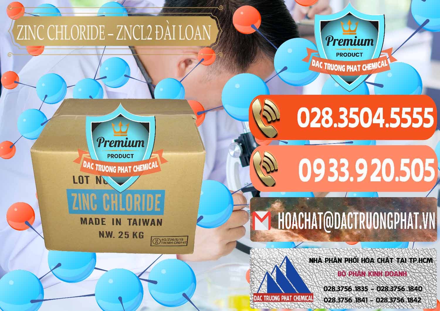 Công ty phân phối & bán Zinc Chloride - ZNCL2 96% Đài Loan Taiwan - 0178 - Chuyên phân phối ( cung cấp ) hóa chất tại TP.HCM - hoachatmientay.com