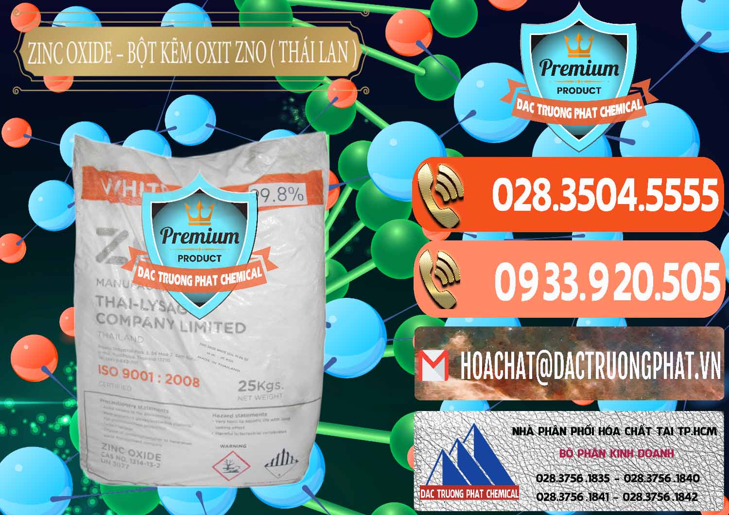 Chuyên bán ( cung ứng ) Zinc Oxide - Bột Kẽm Oxit ZNO Thái Lan Thailand - 0181 - Cung cấp - kinh doanh hóa chất tại TP.HCM - hoachatmientay.com