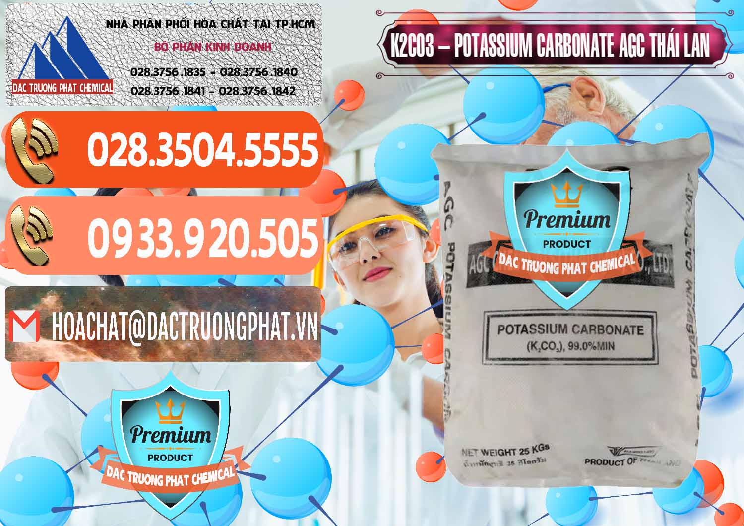 Nơi chuyên cung ứng & bán K2Co3 – Potassium Carbonate AGC Thái Lan Thailand - 0471 - Nơi chuyên phân phối & kinh doanh hóa chất tại TP.HCM - hoachatmientay.com
