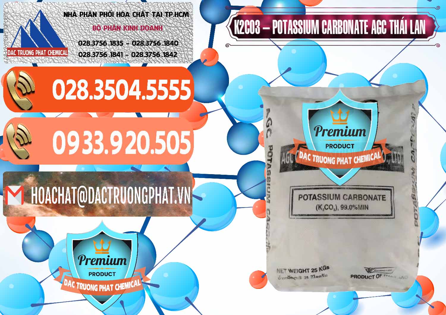 Nhà nhập khẩu _ bán K2Co3 – Potassium Carbonate AGC Thái Lan Thailand - 0471 - Công ty chuyên phân phối _ cung ứng hóa chất tại TP.HCM - hoachatmientay.com