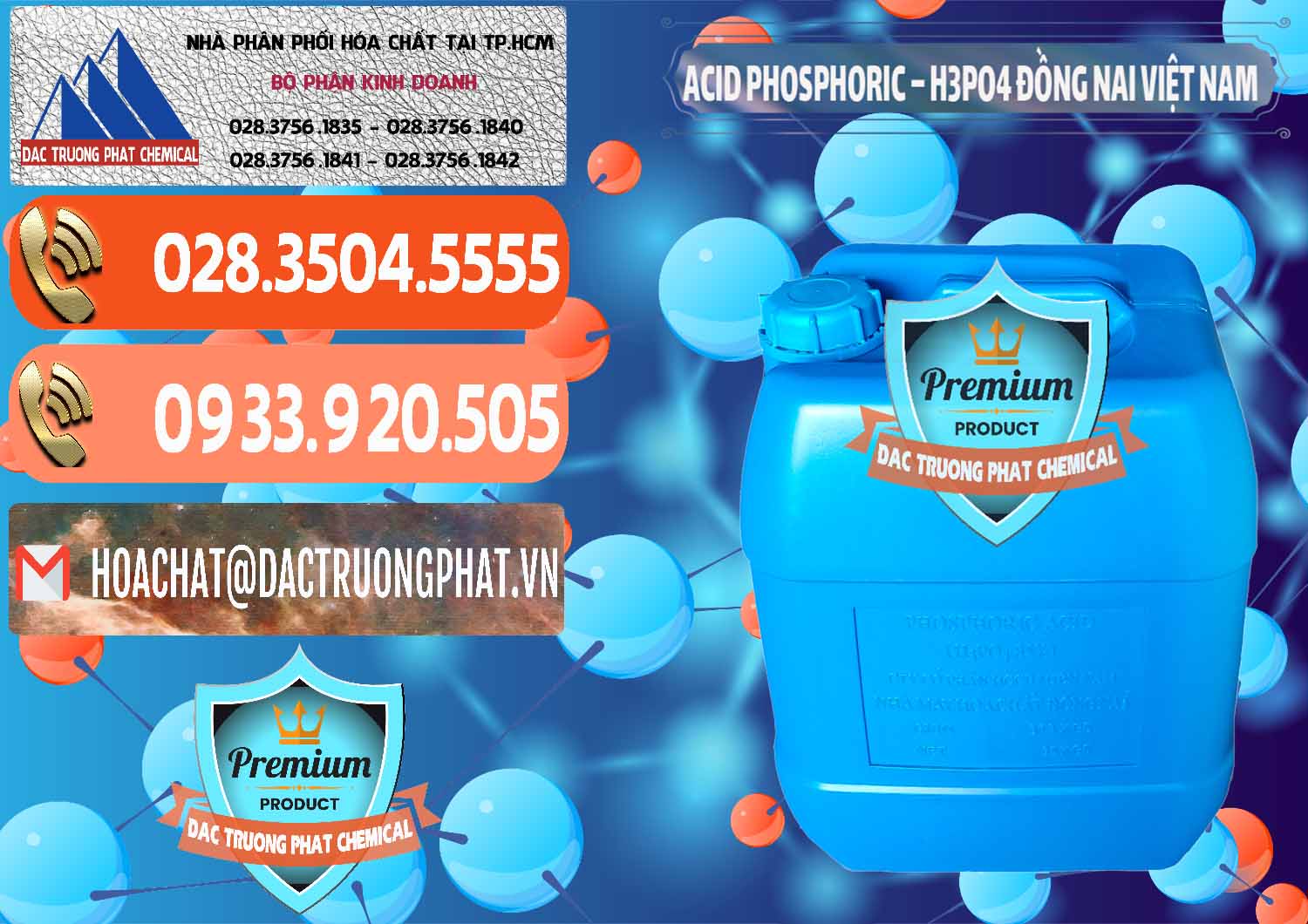 Phân phối & cung ứng Acid Phosphoric – Axit Phosphoric 85% Đồng Nai Việt Nam - 0183 - Nơi chuyên bán & cung cấp hóa chất tại TP.HCM - hoachatmientay.com