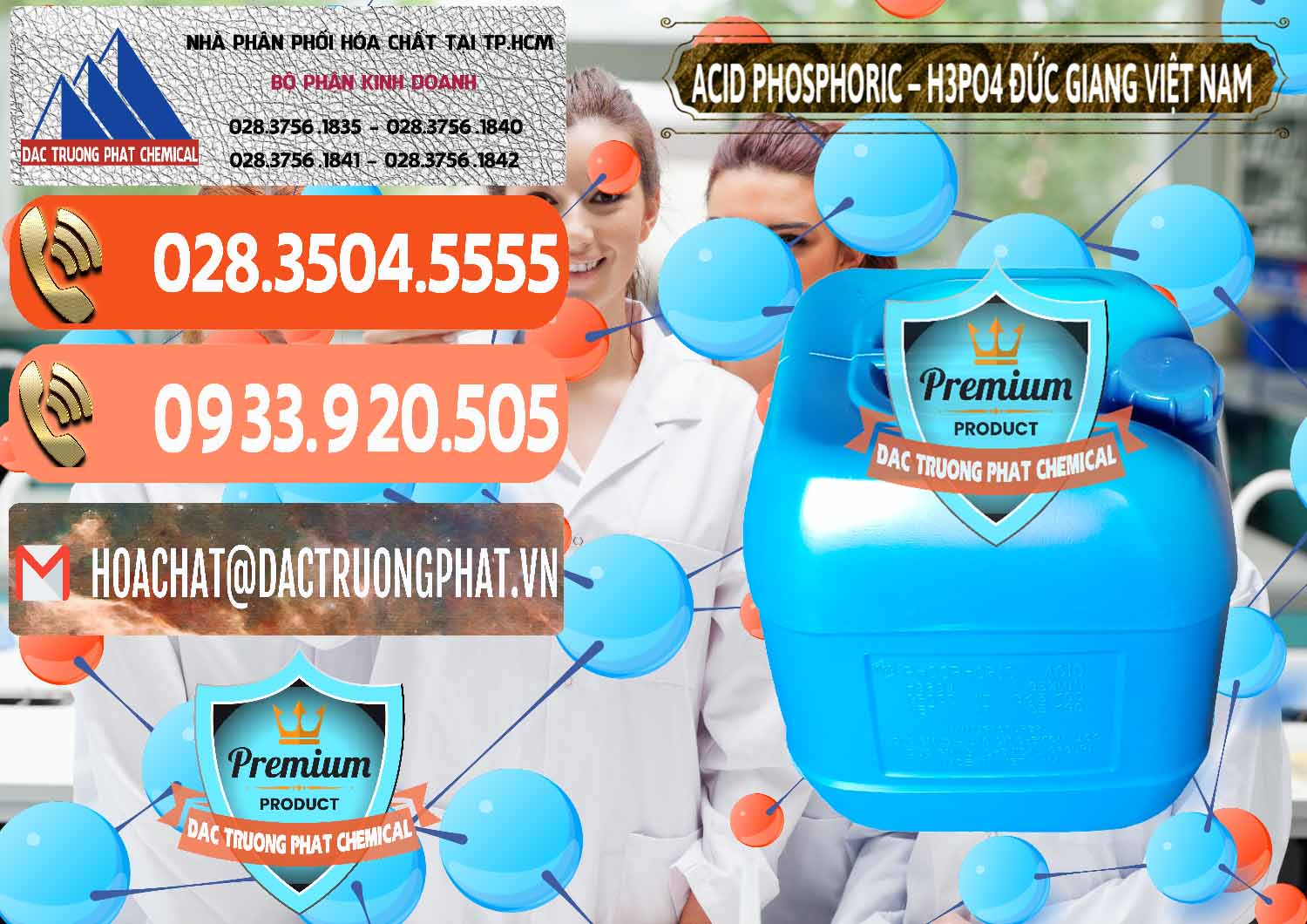 Đơn vị cung cấp - bán Axit Phosphoric - Acid Phosphoric H3PO4 85% Đức Giang Việt Nam - 0184 - Công ty cung ứng & bán hóa chất tại TP.HCM - hoachatmientay.com