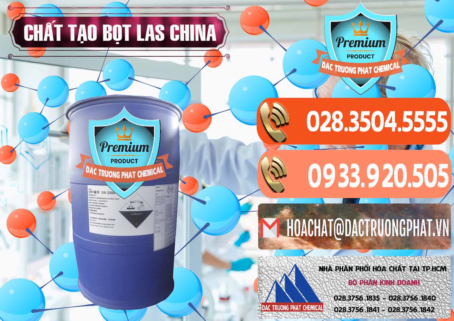 Bán _ phân phối Chất tạo bọt Las Trung Quốc China - 0451 - Bán _ phân phối hóa chất tại TP.HCM - hoachatmientay.com