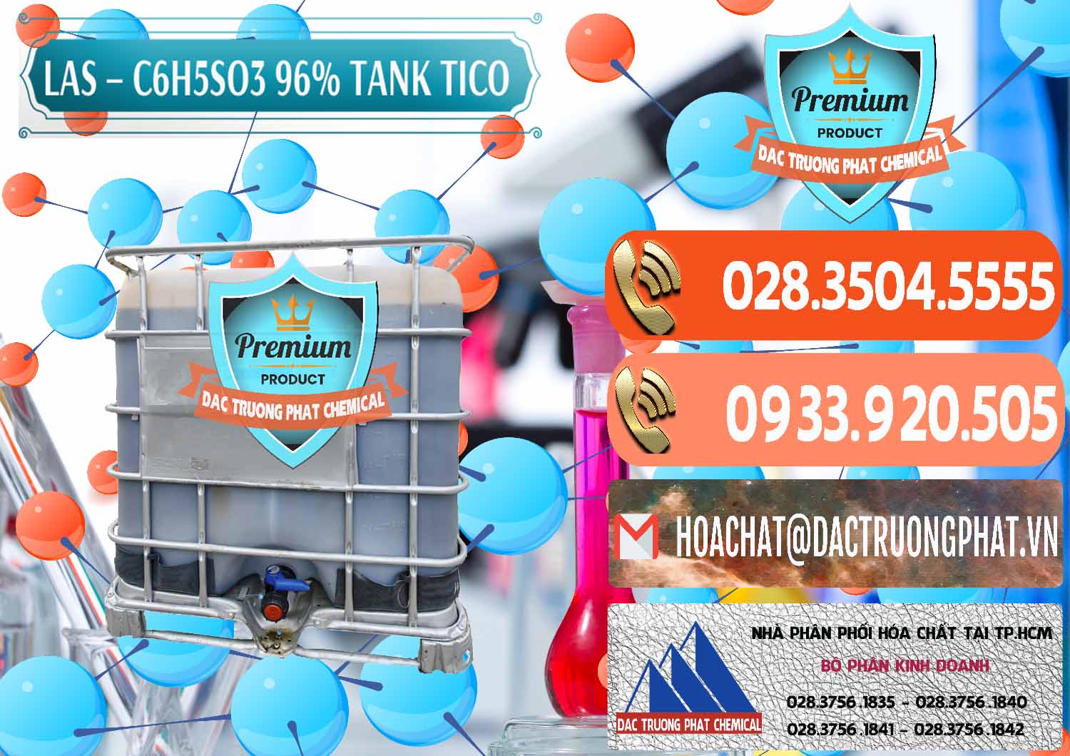 Nơi kinh doanh & bán Chất tạo bọt Las P Tico Tank IBC Bồn Việt Nam - 0488 - Cty kinh doanh ( phân phối ) hóa chất tại TP.HCM - hoachatmientay.com