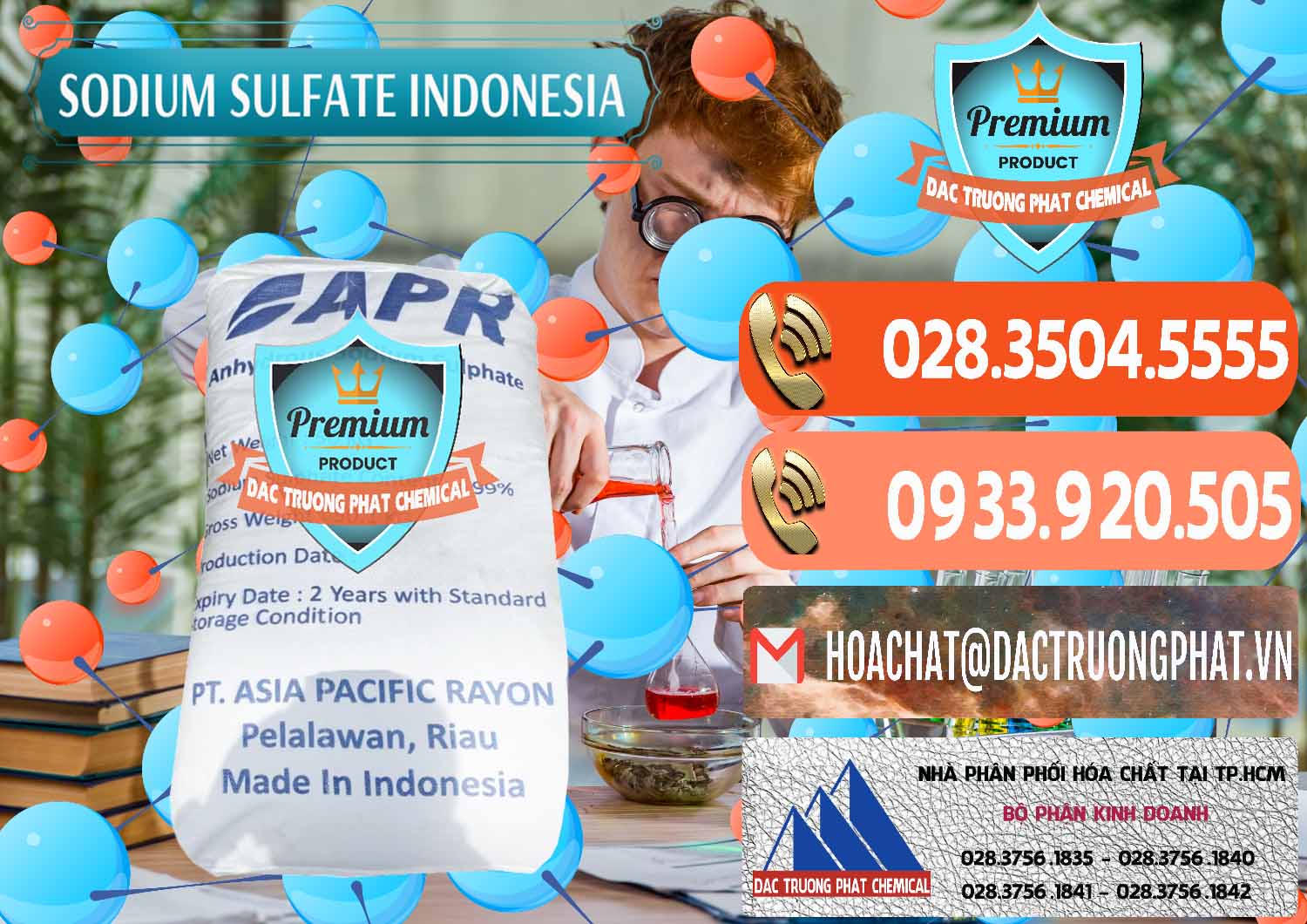 Công ty chuyên phân phối ( bán ) Sodium Sulphate - Muối Sunfat Na2SO4 APR Indonesia - 0460 - Đơn vị chuyên bán ( cung cấp ) hóa chất tại TP.HCM - hoachatmientay.com