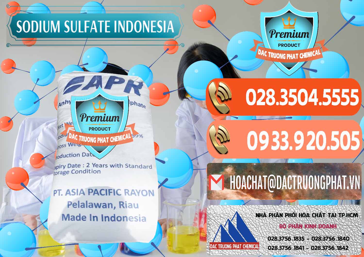 Chuyên cung cấp _ bán Sodium Sulphate - Muối Sunfat Na2SO4 APR Indonesia - 0460 - Đơn vị chuyên kinh doanh _ phân phối hóa chất tại TP.HCM - hoachatmientay.com