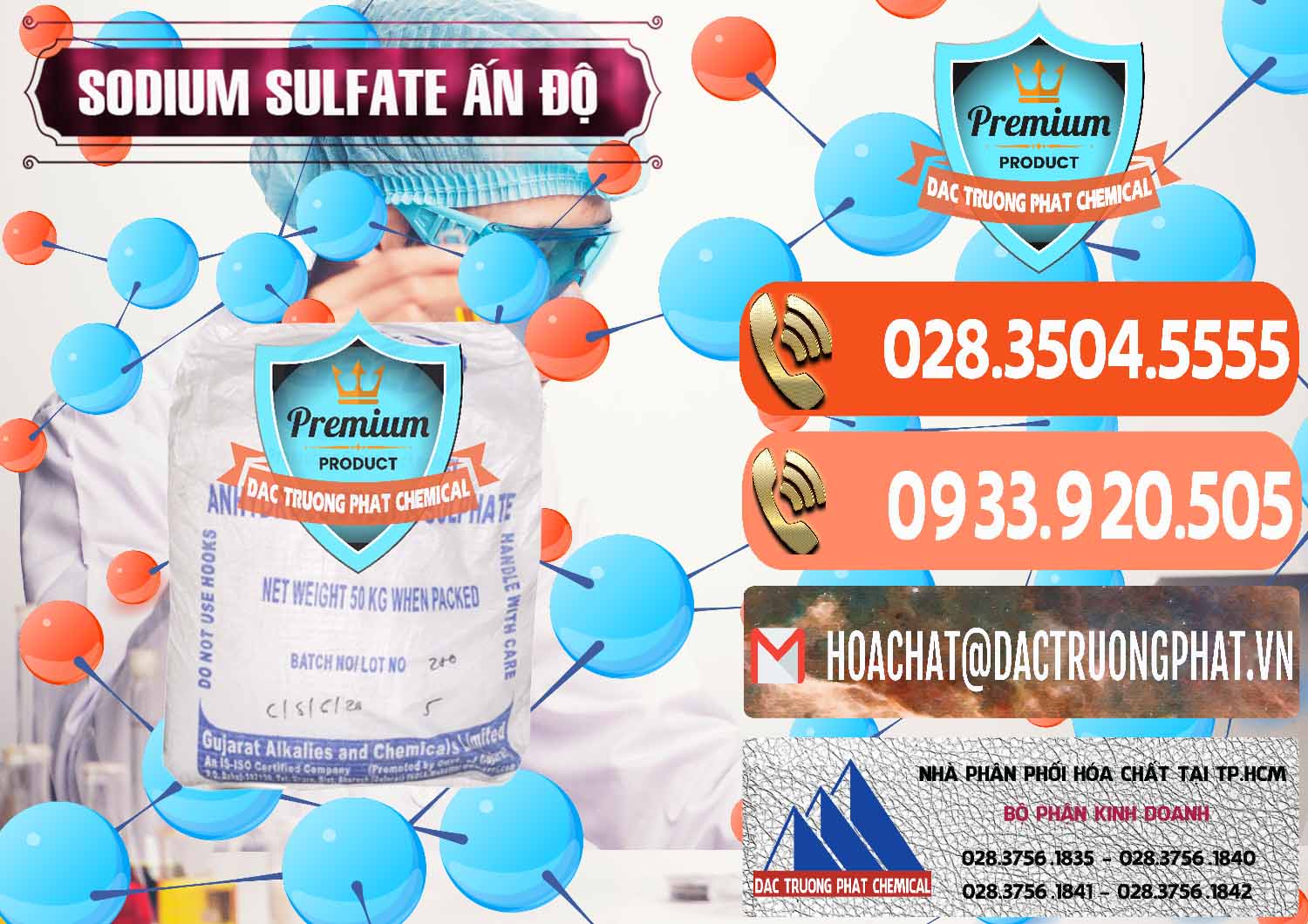 Chuyên cung cấp & bán Sodium Sulphate - Muối Sunfat Na2SO4 GACL Ấn Độ India - 0461 - Chuyên phân phối và cung cấp hóa chất tại TP.HCM - hoachatmientay.com