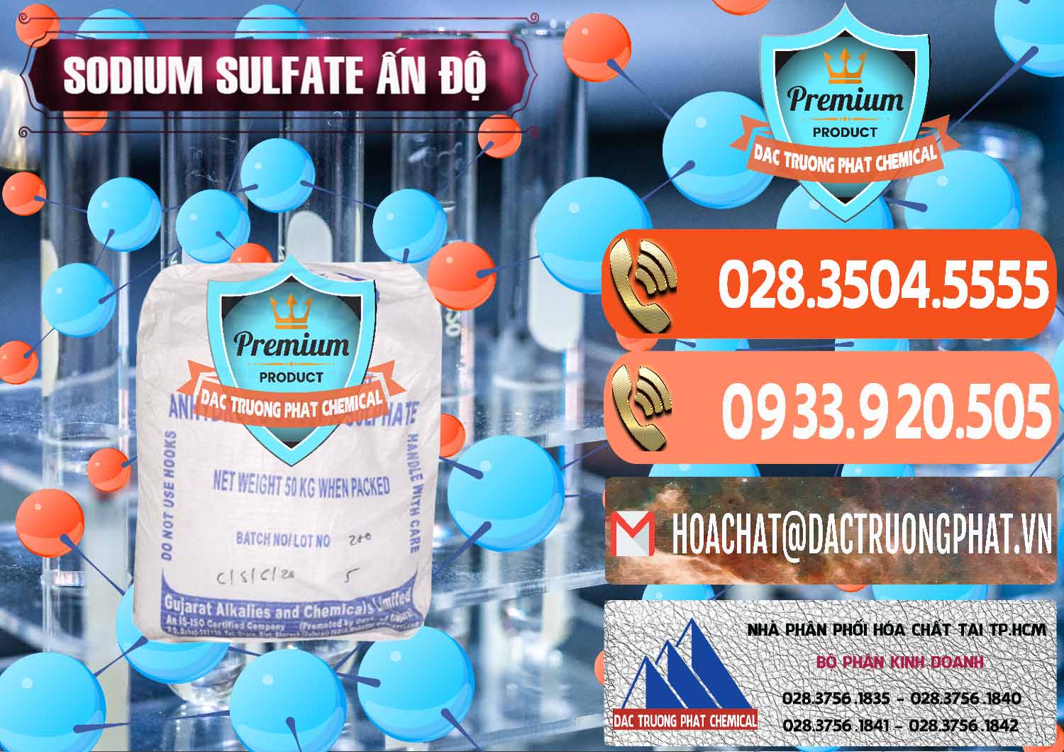 Nơi chuyên bán & cung cấp Sodium Sulphate - Muối Sunfat Na2SO4 GACL Ấn Độ India - 0461 - Công ty bán _ phân phối hóa chất tại TP.HCM - hoachatmientay.com
