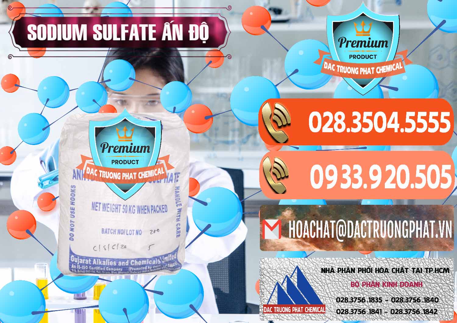 Nơi chuyên bán & cung cấp Sodium Sulphate - Muối Sunfat Na2SO4 GACL Ấn Độ India - 0461 - Nhập khẩu và cung cấp hóa chất tại TP.HCM - hoachatmientay.com
