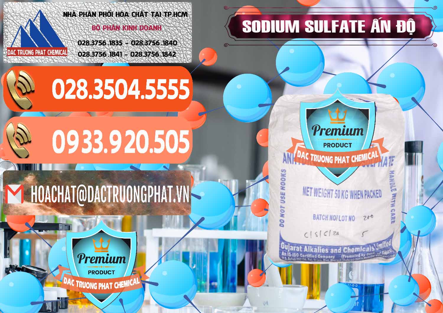 Chuyên nhập khẩu & bán Sodium Sulphate - Muối Sunfat Na2SO4 GACL Ấn Độ India - 0461 - Cty chuyên cung cấp - kinh doanh hóa chất tại TP.HCM - hoachatmientay.com