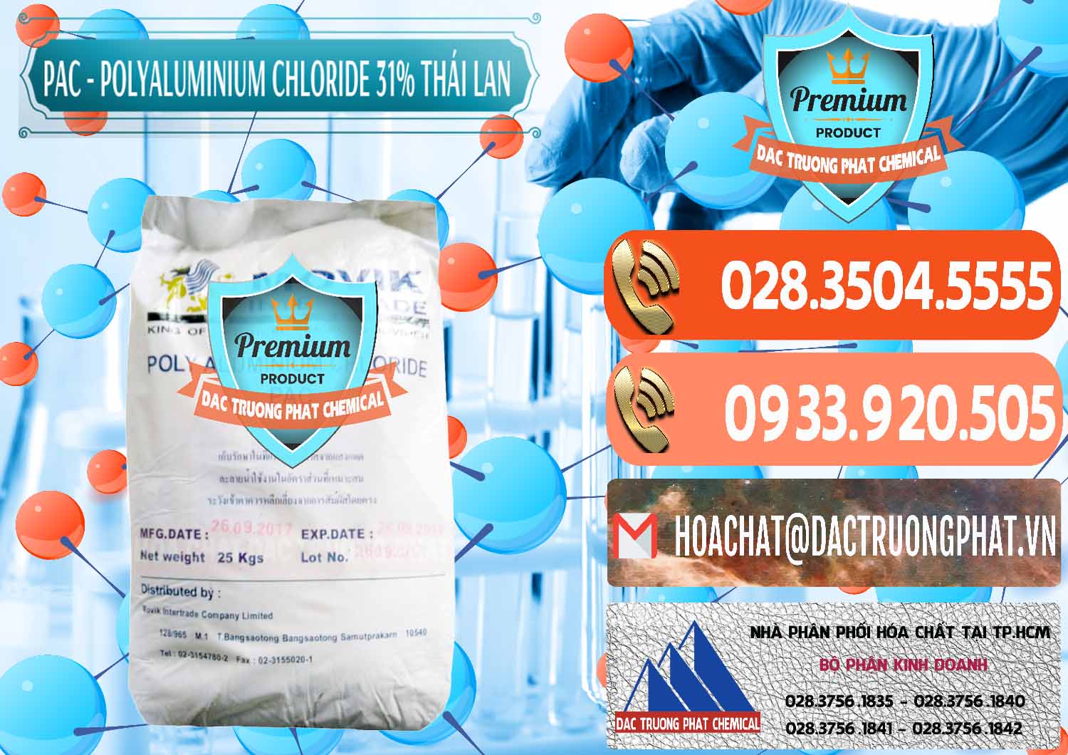 Công ty nhập khẩu & bán PAC - Polyaluminium Chloride 31% Thái Lan Thailand - 0469 - Công ty cung cấp _ nhập khẩu hóa chất tại TP.HCM - hoachatmientay.com