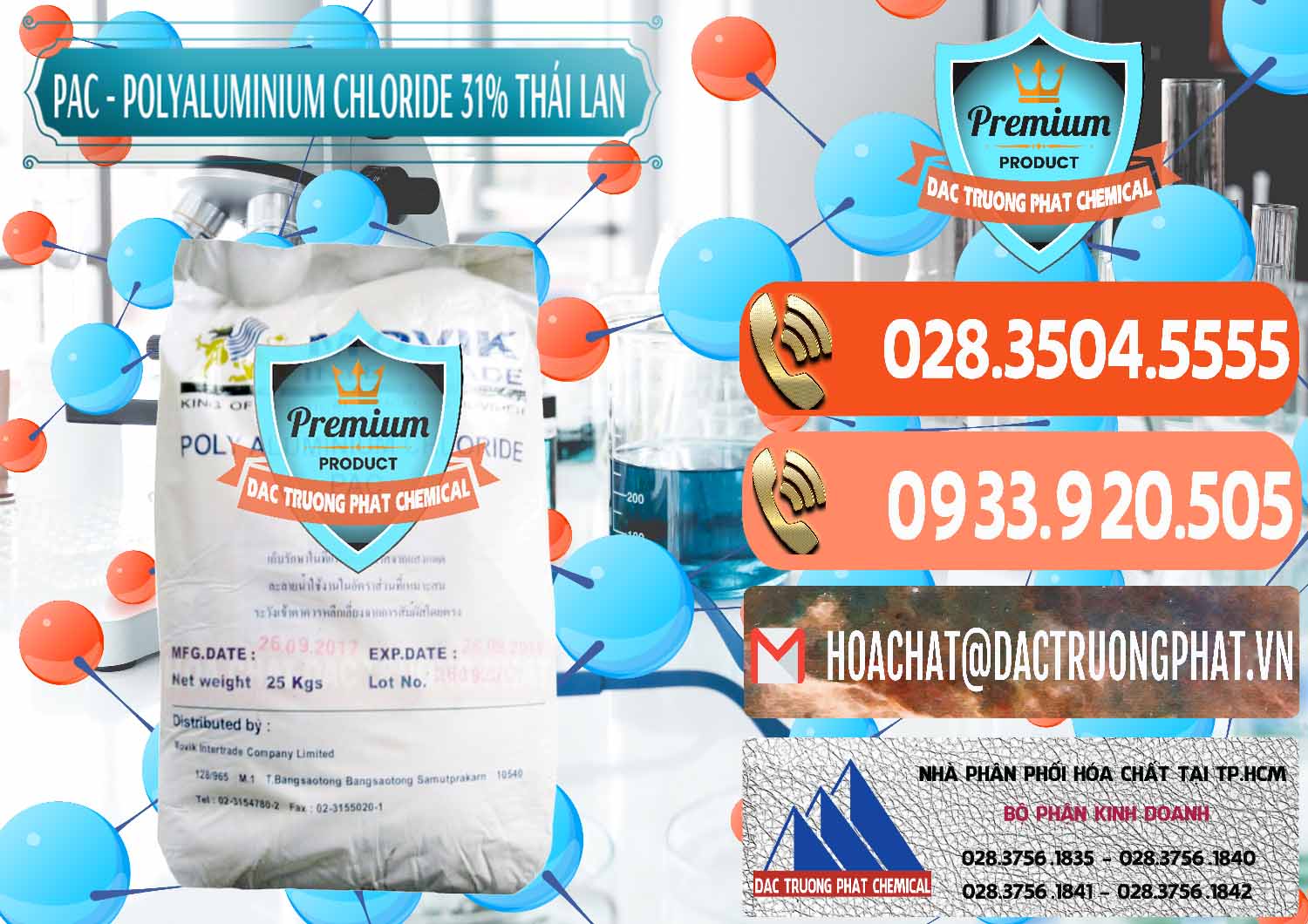 Chuyên cung ứng & bán PAC - Polyaluminium Chloride 31% Thái Lan Thailand - 0469 - Nhà nhập khẩu - phân phối hóa chất tại TP.HCM - hoachatmientay.com