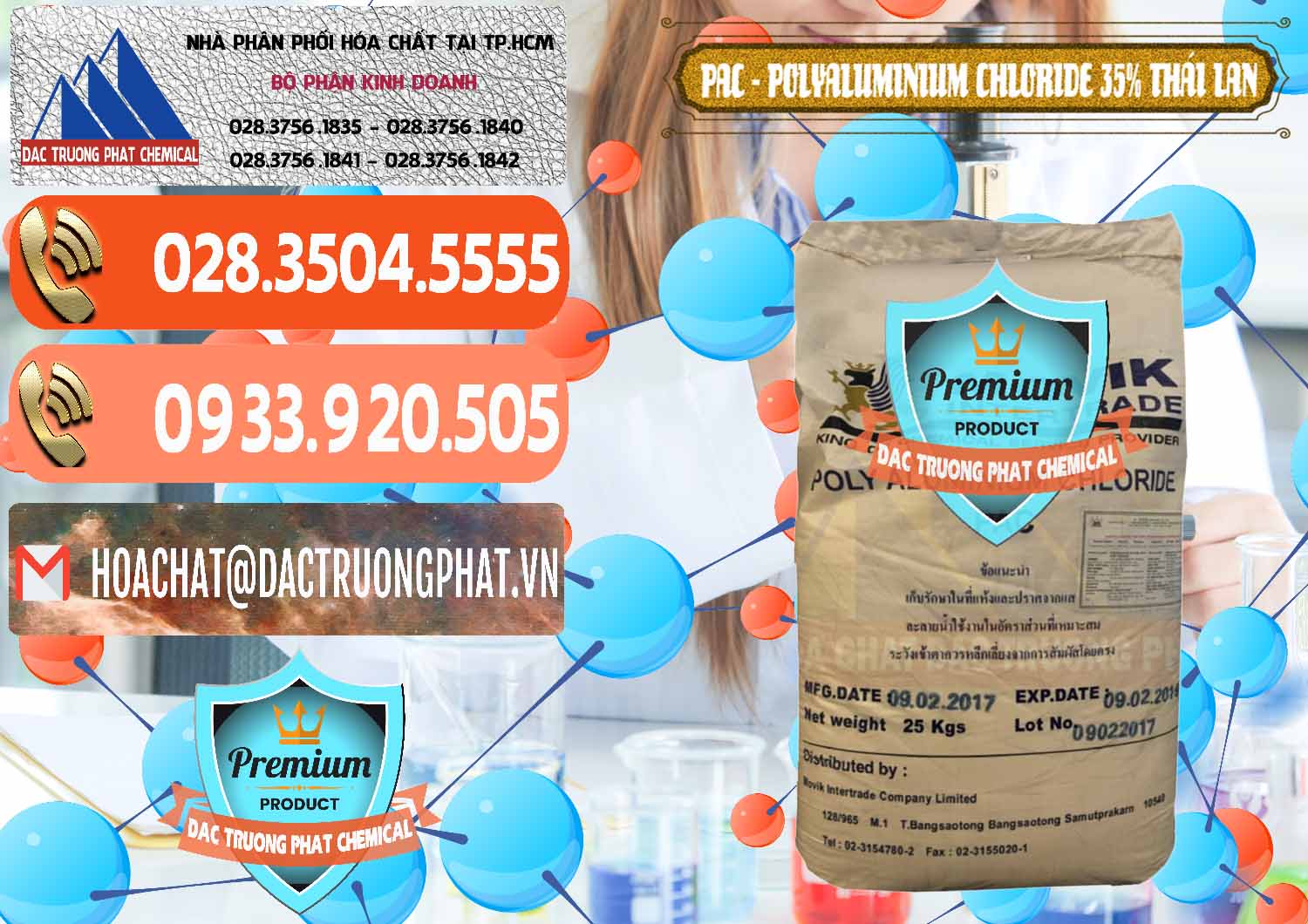 Công ty bán & phân phối PAC - Polyaluminium Chloride 35% Thái Lan Thailand - 0470 - Cty chuyên phân phối và cung ứng hóa chất tại TP.HCM - hoachatmientay.com