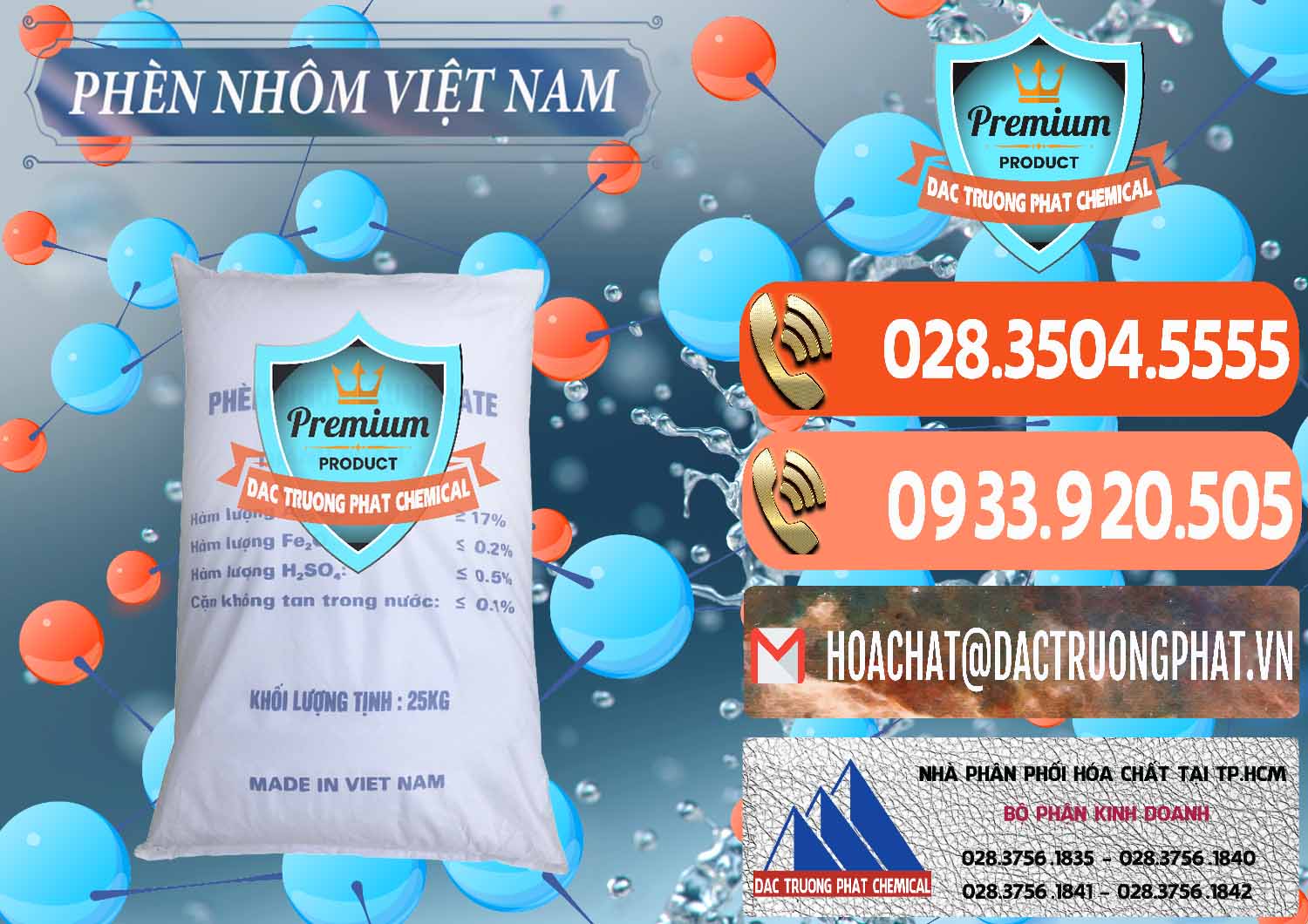 Chuyên cung ứng ( phân phối ) Phèn Nhôm - Al2(SO4)3 17% Việt Nam - 0465 - Nhà phân phối ( bán ) hóa chất tại TP.HCM - hoachatmientay.com