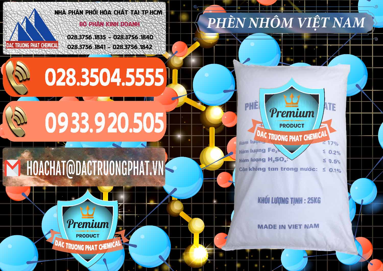 Đơn vị chuyên bán ( cung ứng ) Phèn Nhôm - Al2(SO4)3 17% Việt Nam - 0465 - Công ty cung ứng ( bán ) hóa chất tại TP.HCM - hoachatmientay.com