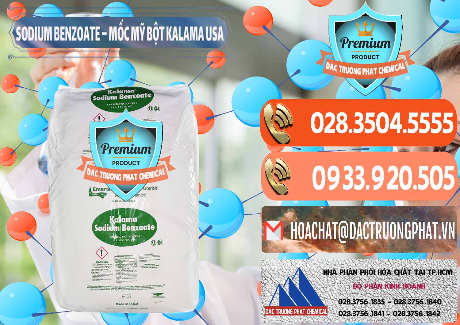 Cty bán ( phân phối ) Sodium Benzoate - Mốc Bột Kalama Food Grade Mỹ Usa - 0136 - Nơi cung cấp và nhập khẩu hóa chất tại TP.HCM - hoachatmientay.com