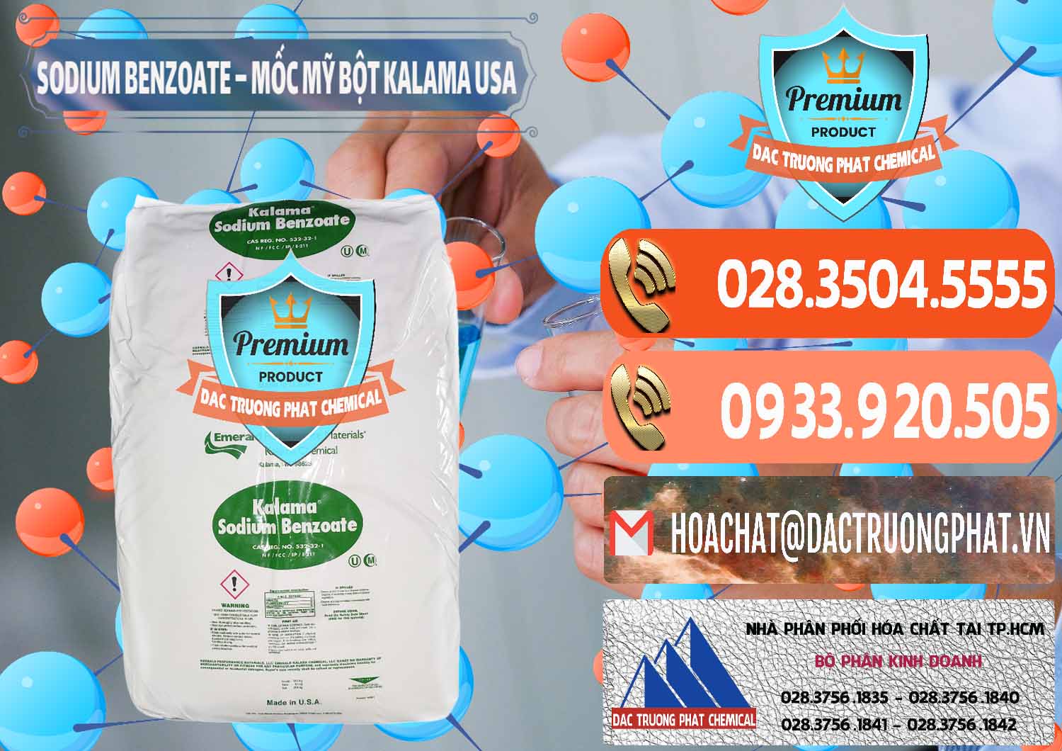 Đơn vị chuyên cung cấp ( bán ) Sodium Benzoate - Mốc Bột Kalama Food Grade Mỹ Usa - 0136 - Đơn vị bán _ phân phối hóa chất tại TP.HCM - hoachatmientay.com