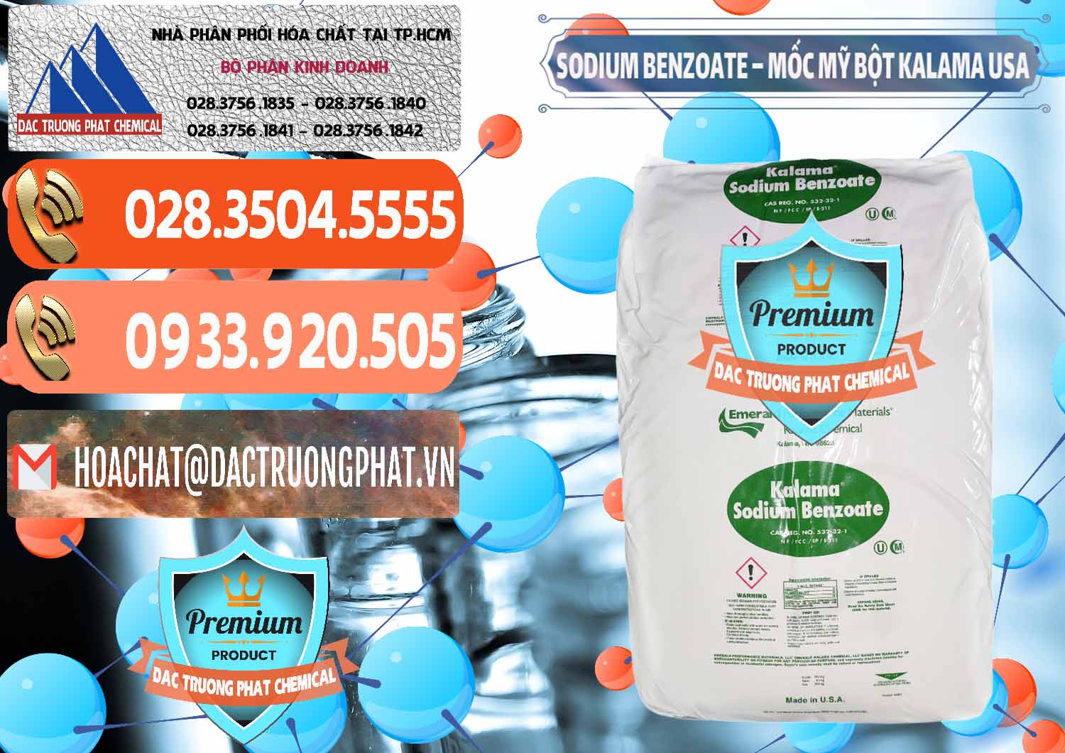 Bán - cung cấp Sodium Benzoate - Mốc Bột Kalama Food Grade Mỹ Usa - 0136 - Bán - phân phối hóa chất tại TP.HCM - hoachatmientay.com