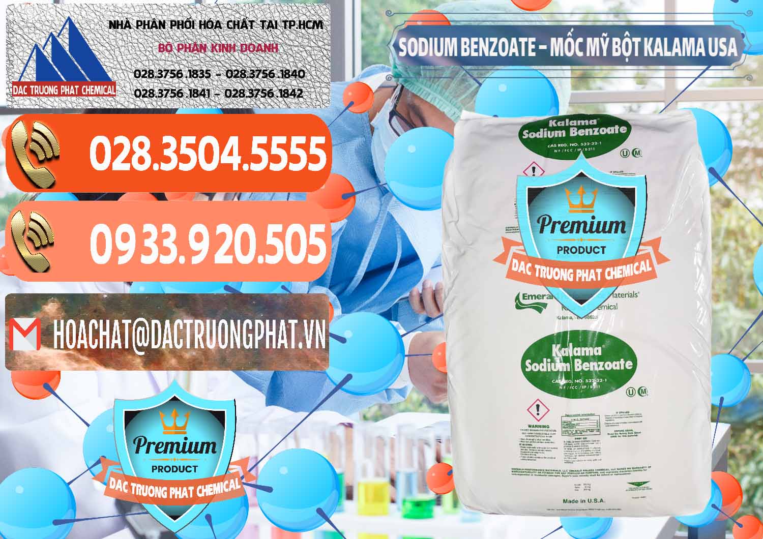 Cty chuyên bán & phân phối Sodium Benzoate - Mốc Bột Kalama Food Grade Mỹ Usa - 0136 - Công ty chuyên bán & phân phối hóa chất tại TP.HCM - hoachatmientay.com