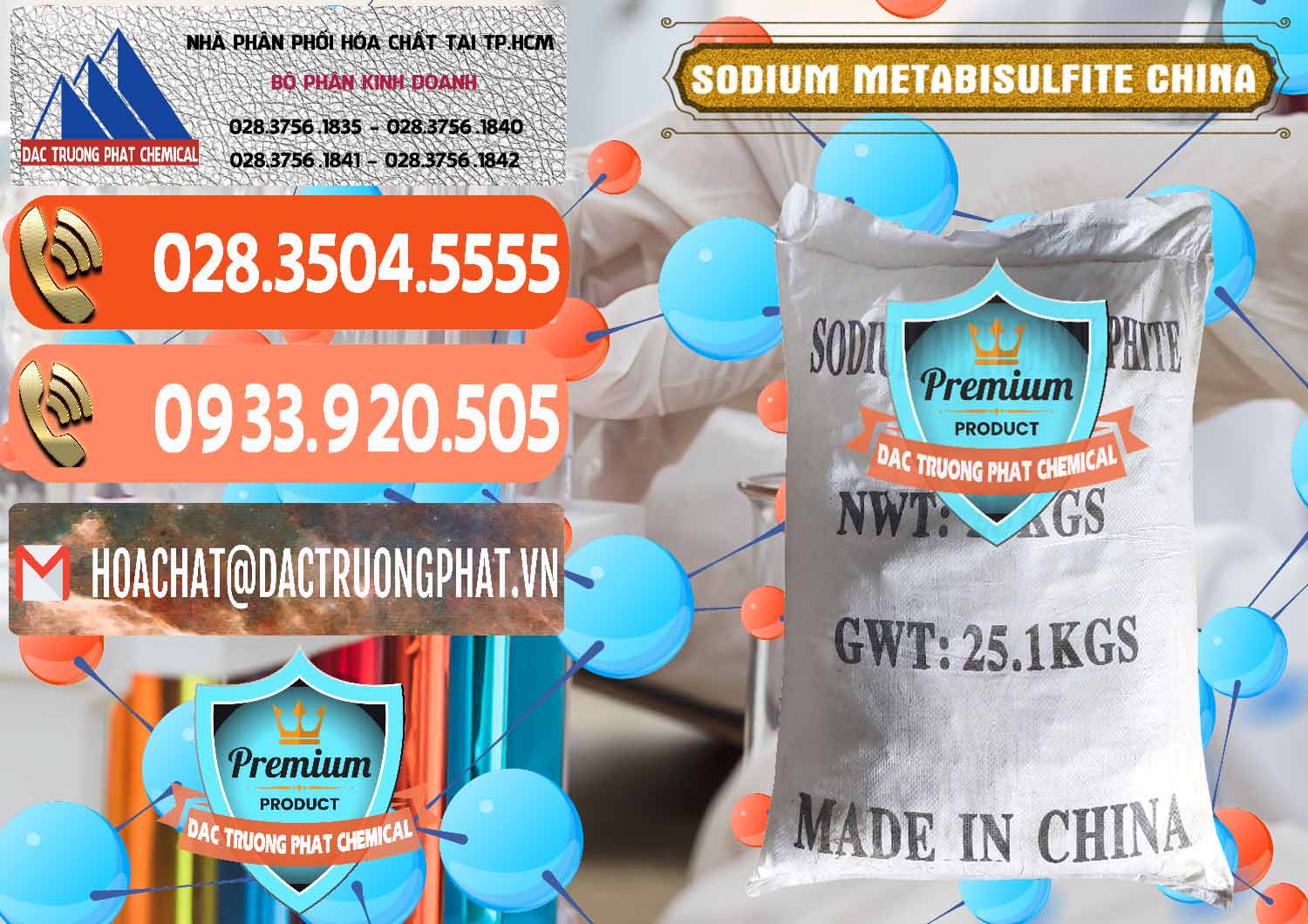 Nơi cung ứng ( bán ) Sodium Metabisulfite - NA2S2O5 Trung Quốc China - 0484 - Nơi bán - phân phối hóa chất tại TP.HCM - hoachatmientay.com