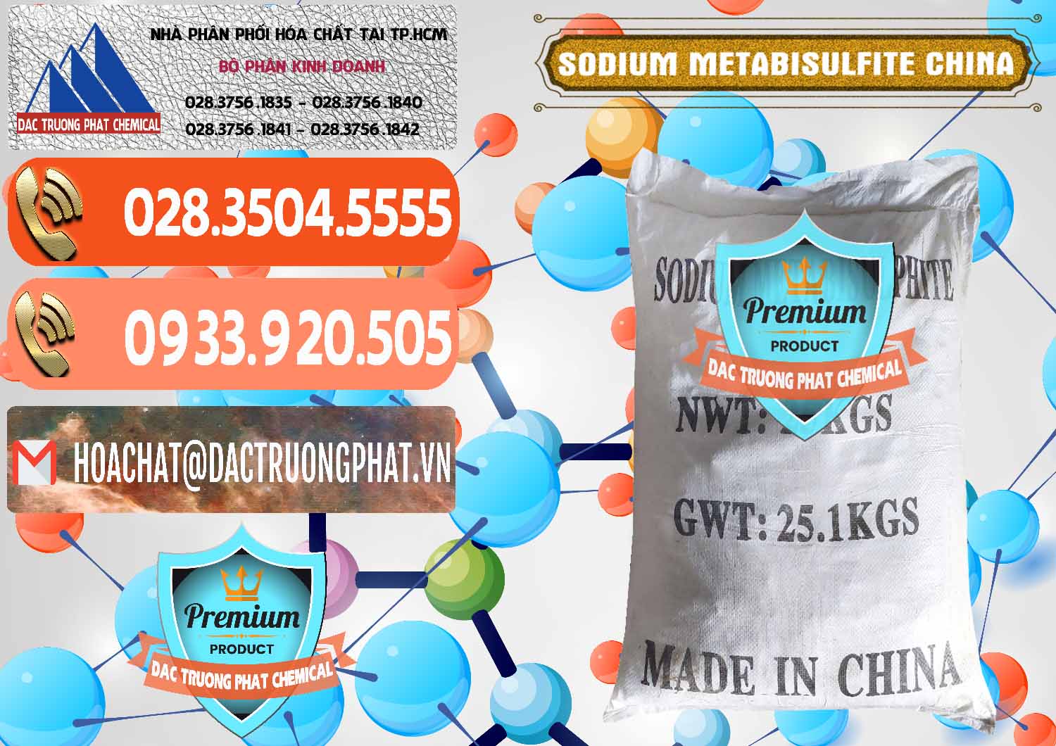 Đơn vị chuyên bán và phân phối Sodium Metabisulfite - NA2S2O5 Trung Quốc China - 0484 - Nhà phân phối & nhập khẩu hóa chất tại TP.HCM - hoachatmientay.com