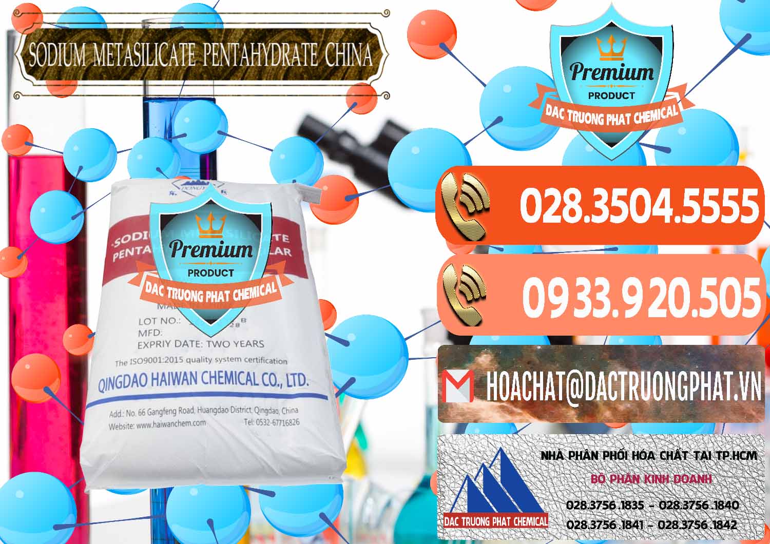 Đơn vị nhập khẩu _ bán Sodium Metasilicate Pentahydrate – Silicate Bột Qingdao Trung Quốc China - 0452 - Cty chuyên bán và phân phối hóa chất tại TP.HCM - hoachatmientay.com