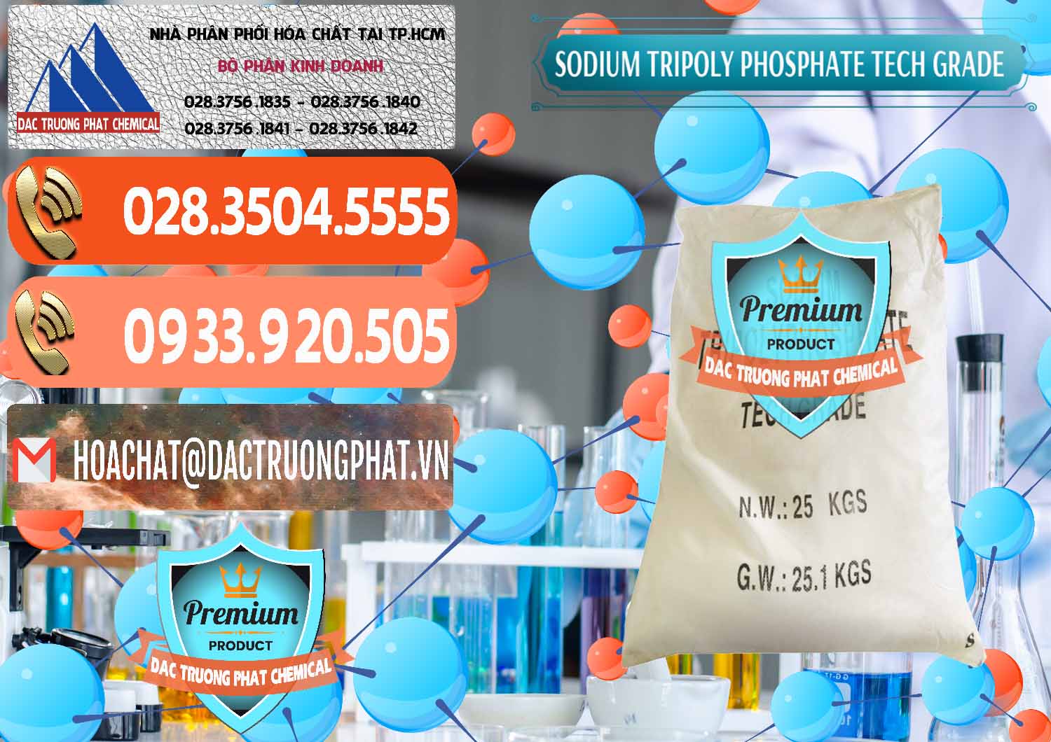 Nơi bán & cung cấp Sodium Tripoly Phosphate - STPP Tech Grade Trung Quốc China - 0453 - Cty bán _ phân phối hóa chất tại TP.HCM - hoachatmientay.com