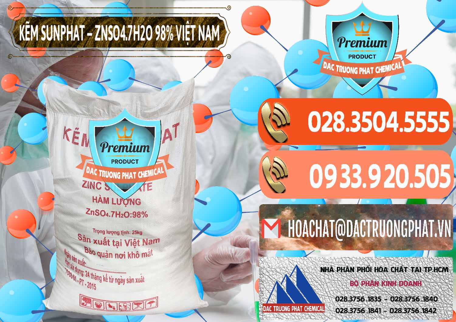 Công ty chuyên bán _ cung ứng Kẽm Sunfat – ZNSO4.7H2O Việt Nam - 0189 - Cung cấp và kinh doanh hóa chất tại TP.HCM - hoachatmientay.com